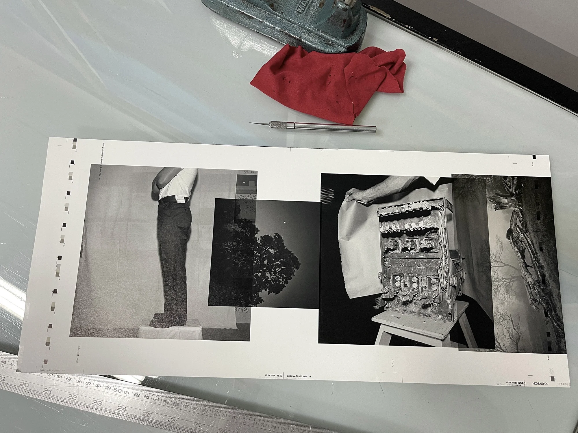 Accidental Evidence make ready, offset, 2024