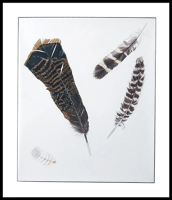 Family, colored pencil on Mylar, 20 ¼” x 17”, 2024