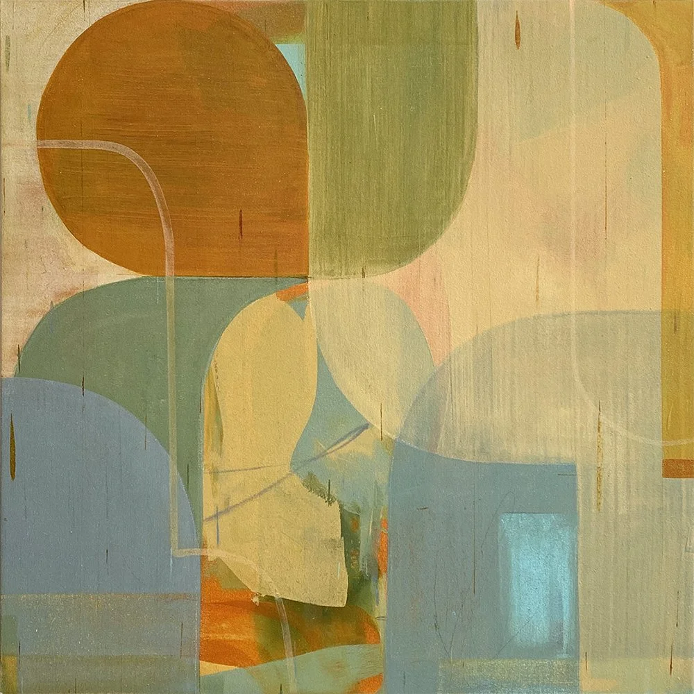 Valencia, acrylic on canvas, 24x24 inches