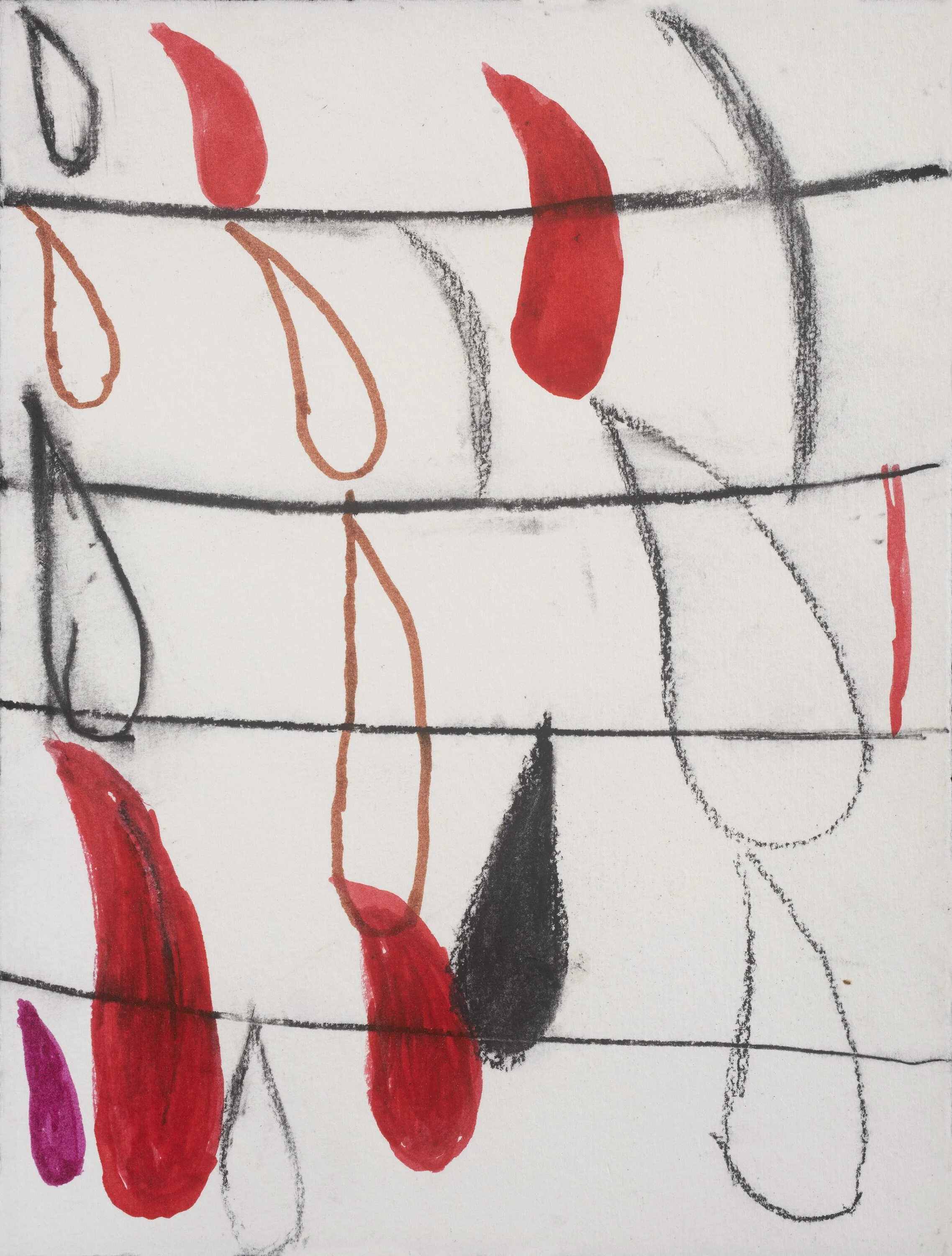 Sharon Kaitz, Tears I, 10 x 8 inches framed