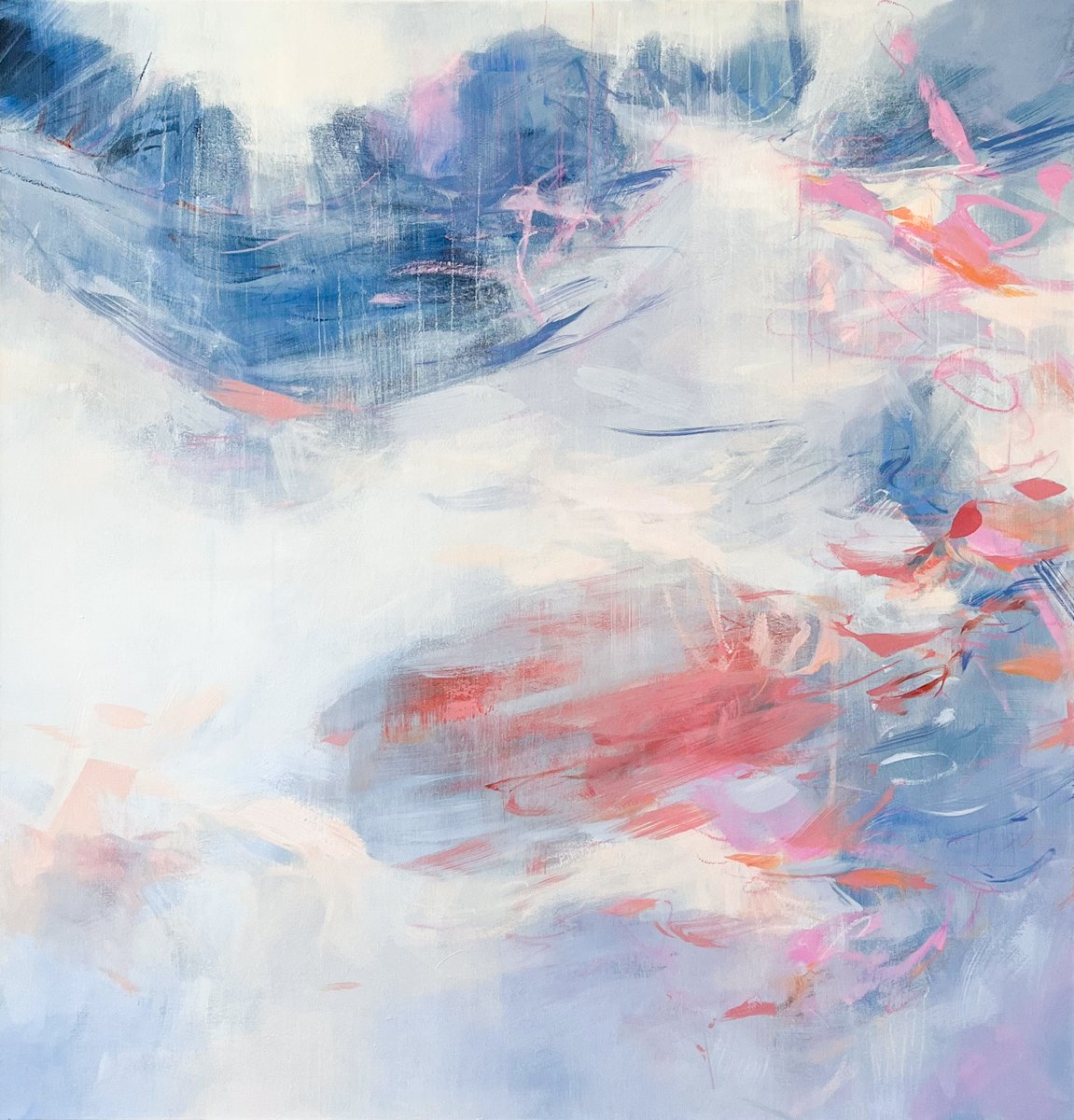 The Heart of It, oil on canvas, 50"x48," 2023