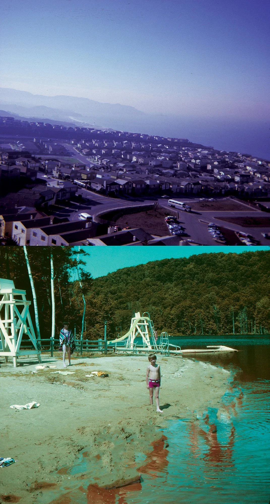 LA + Ed alone, prints from ektachrome slides