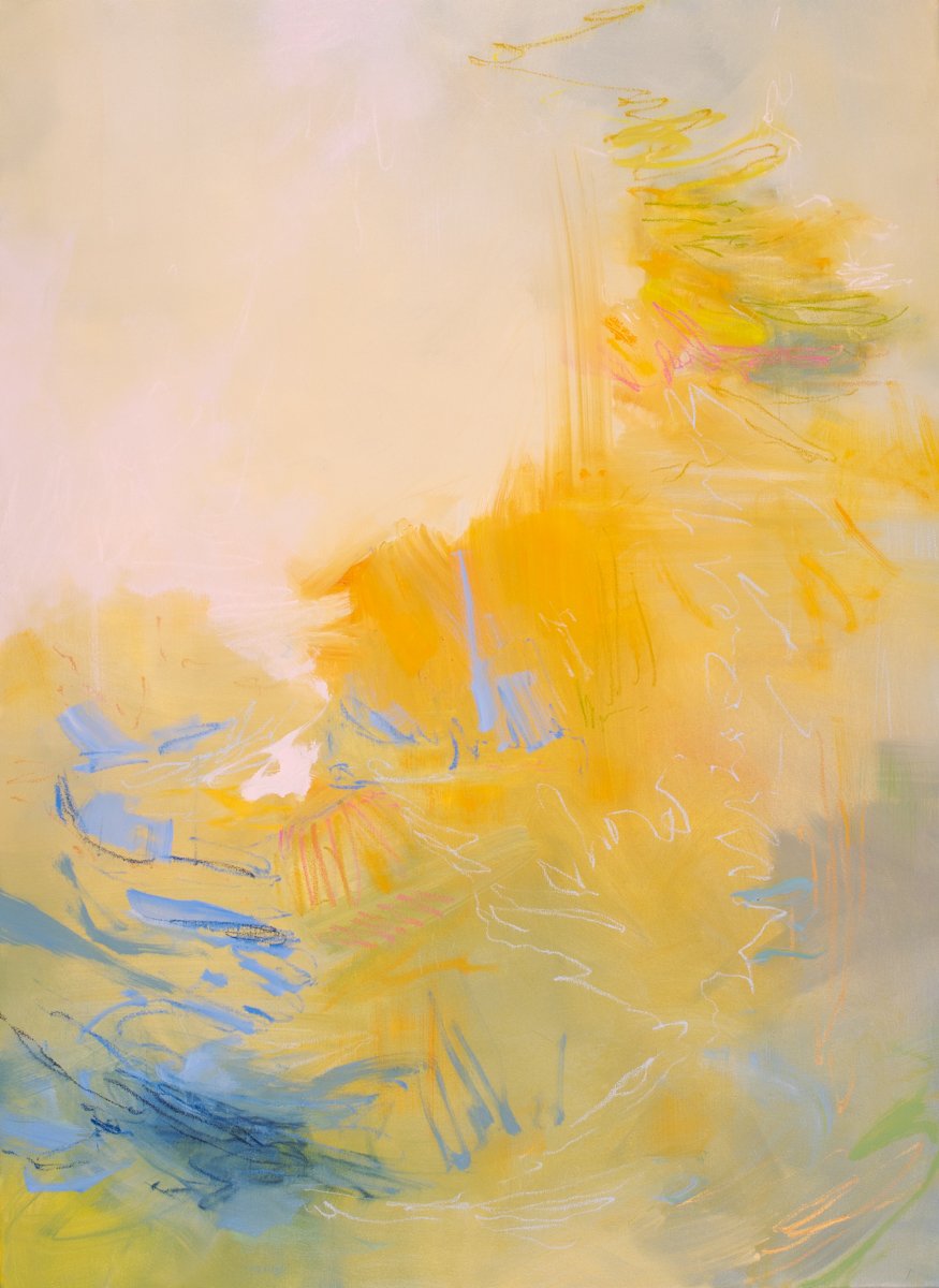 Where Many Rivers Meet, oil on canvas