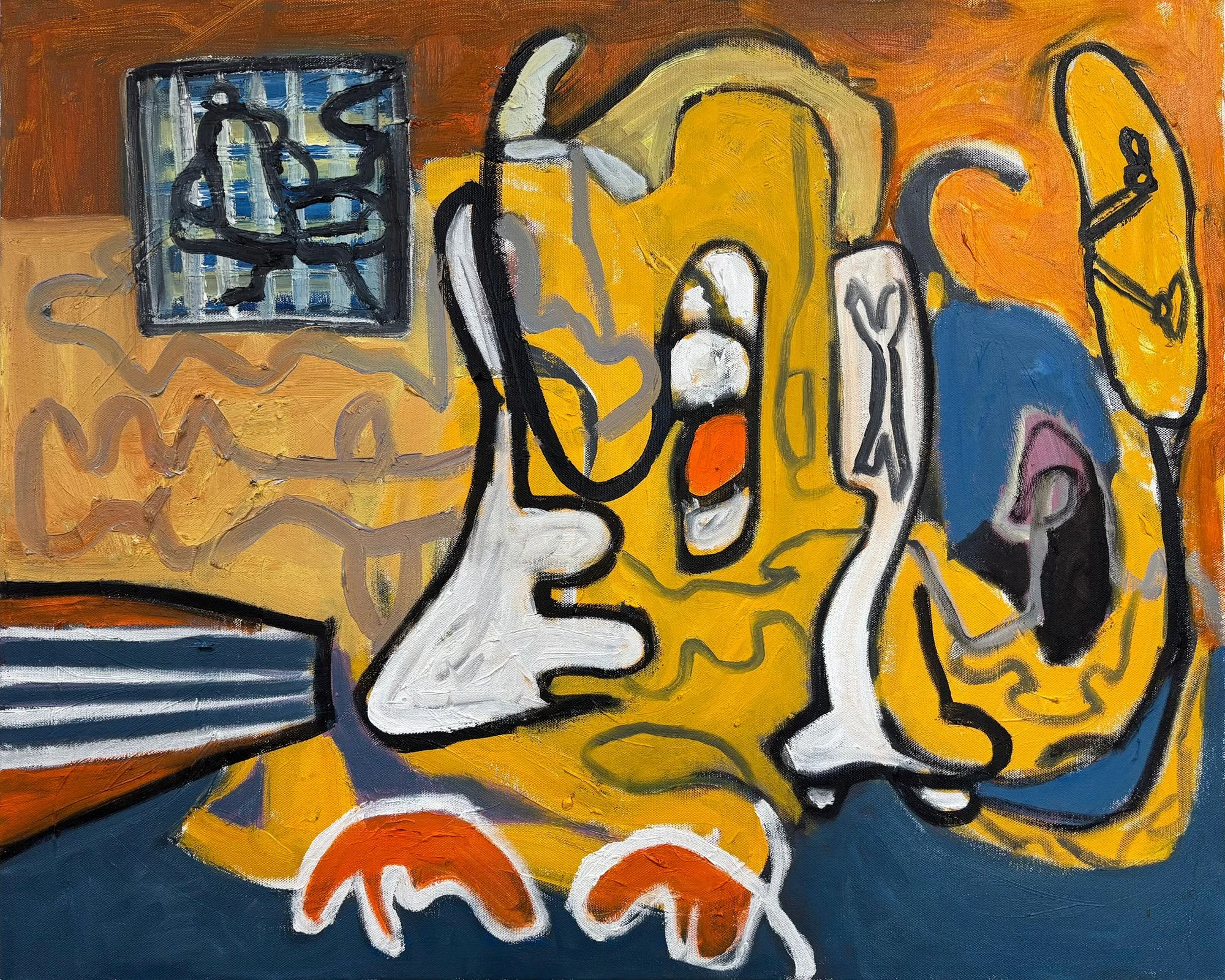 Picture This, oil on canvas, 24x30x1.5 inches, 2026