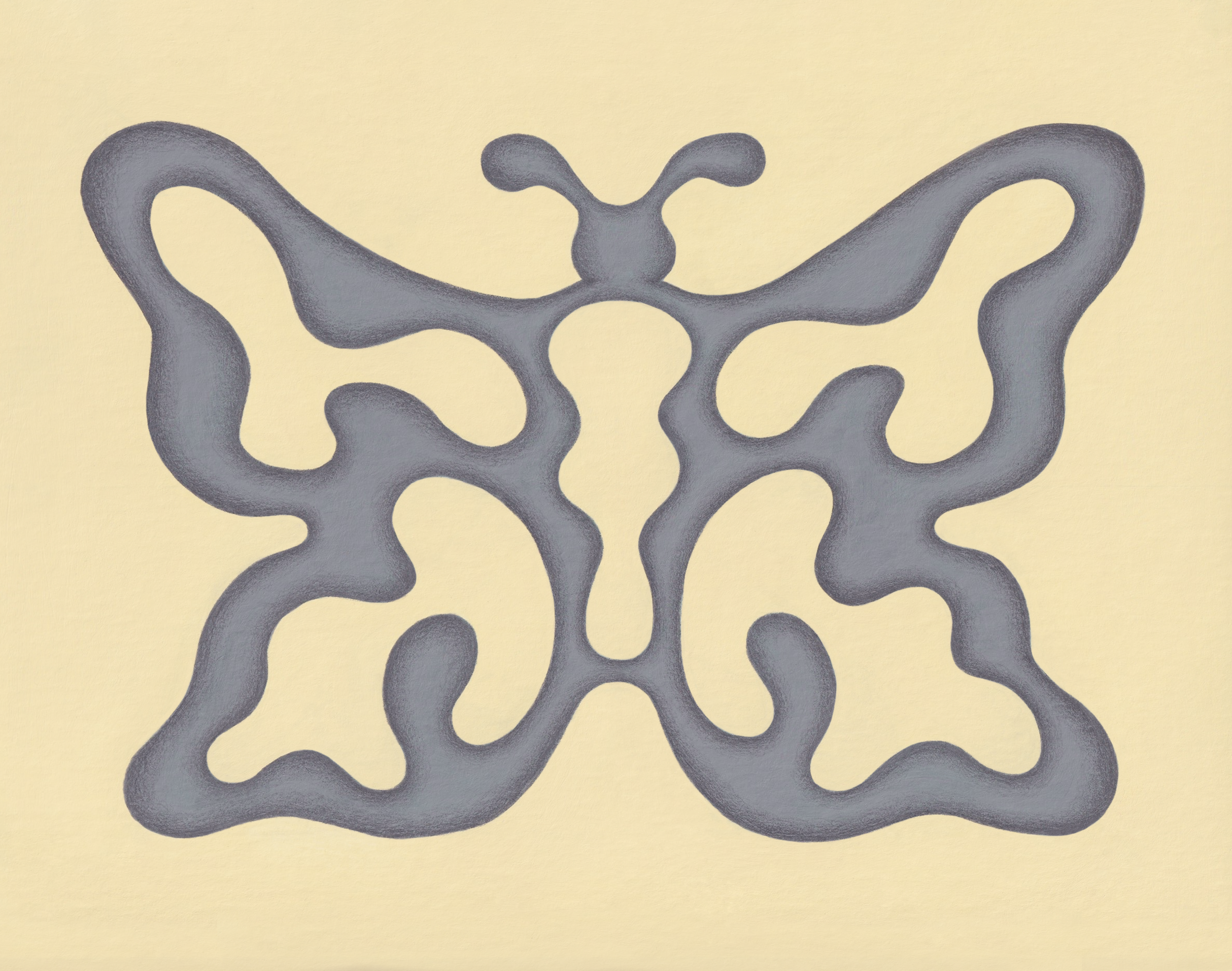 Kassa Matthews Indigenous First Nations artist illustrator contemporary airbrush woodland illustration of butterfly, butterfly painting