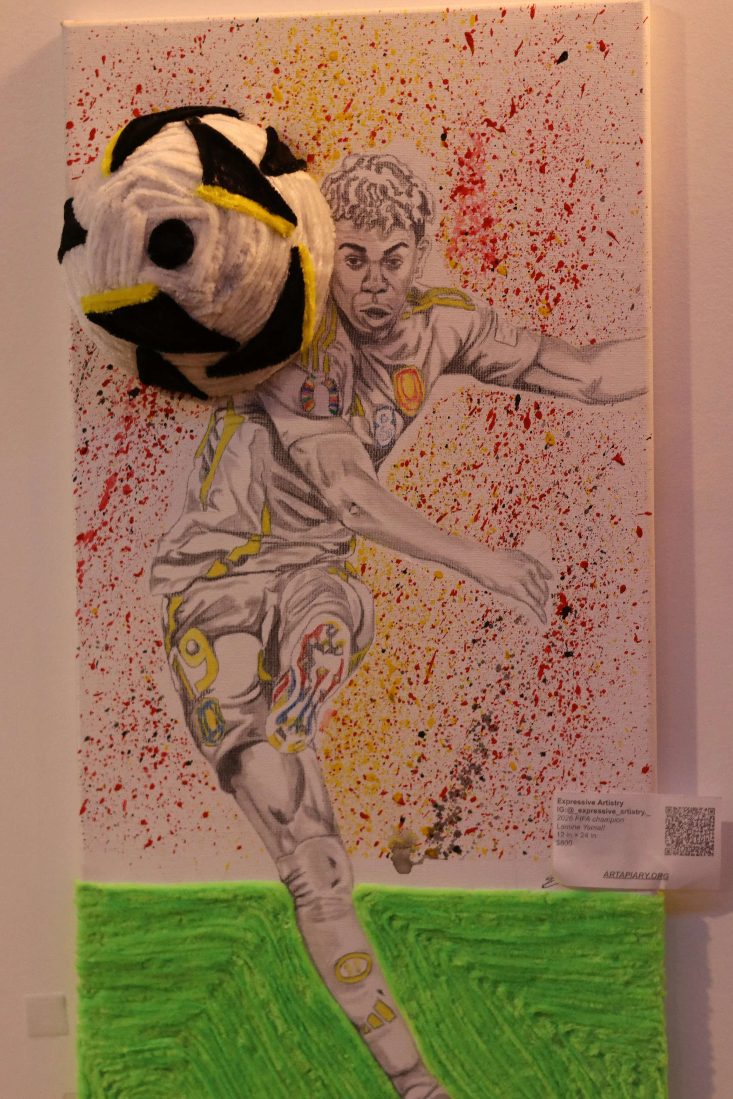 Expressive Artistry - 2026 FIFA champion Lamine Yamal!