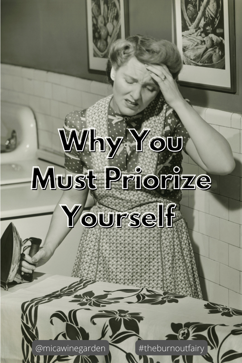 Why You Must Prioritize Yourself