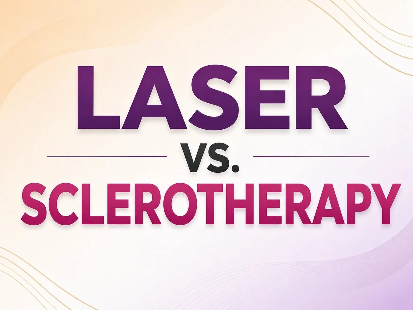 Is Laser Better Than Sclerotherapy? Here's What Miami Patients Should Know
