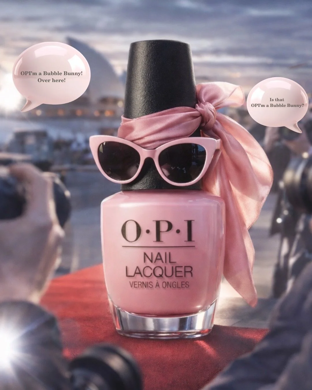 SPOTTED: the hottest new icon has arrived in Sydney! Have you seen her yet? 💅

OPI&rsquo;m a Bubble Bunny - serving main character energy in the iconic and viral shade combo of Bubble Bath and Funny Bunny in&hellip; one bottle!! Icons don&rsquo;t fo