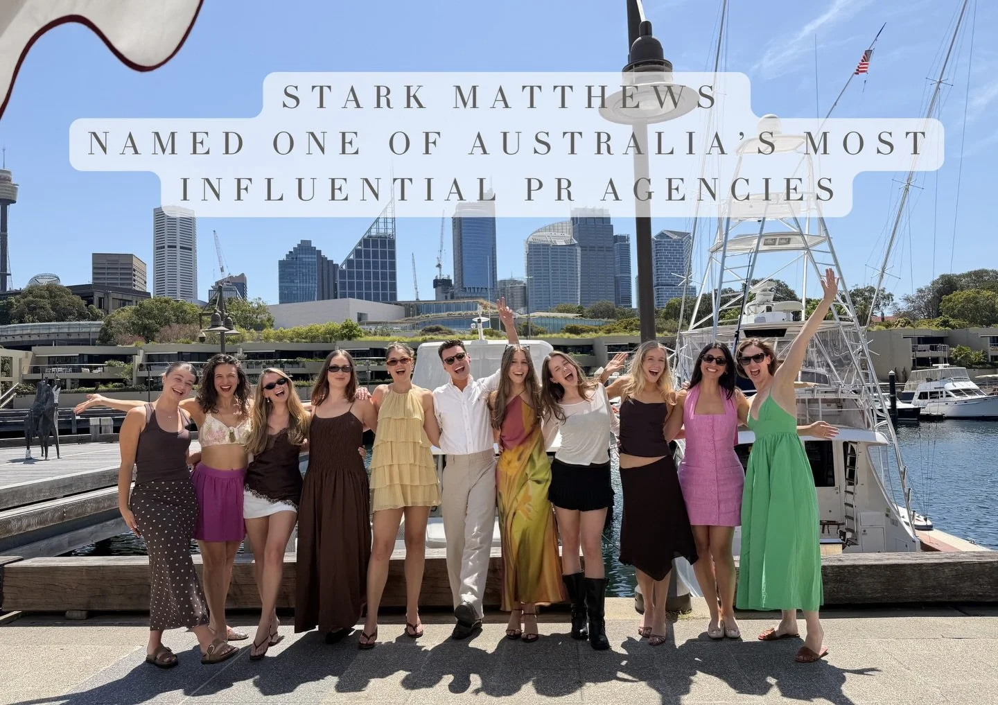 We&rsquo;re incredibly proud to share that Stark Matthews has been named one of Australia&rsquo;s Most Influential PR Agencies.&nbsp;

Stark Matthews ranked #2 nationally by @mvoagency who analysed over 3mil Instagram mentions in the beauty, fashion 