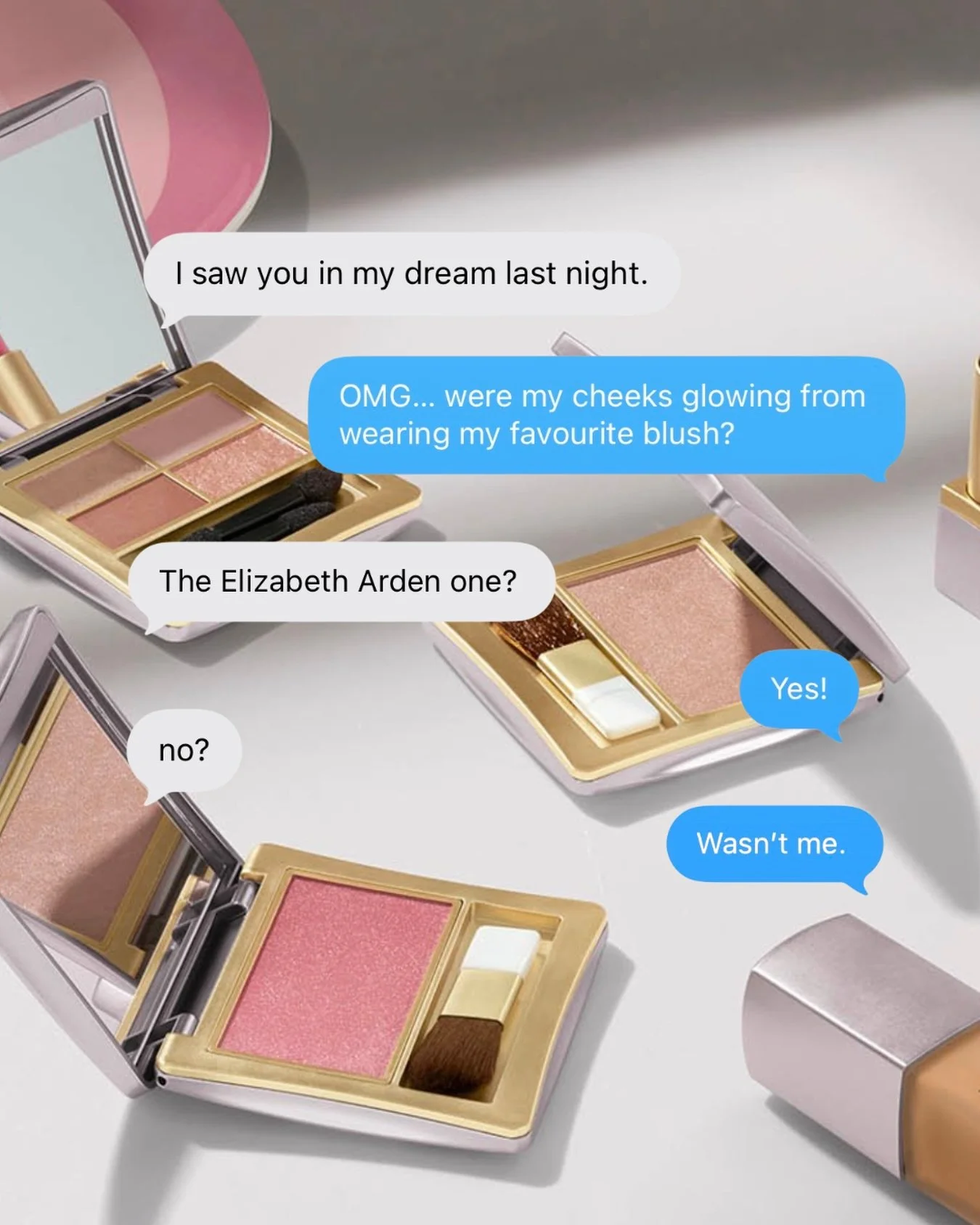 If the Elizabeth Arden blush wasn&rsquo;t involved, we don&rsquo;t know her 💋🧖&zwj;♀️