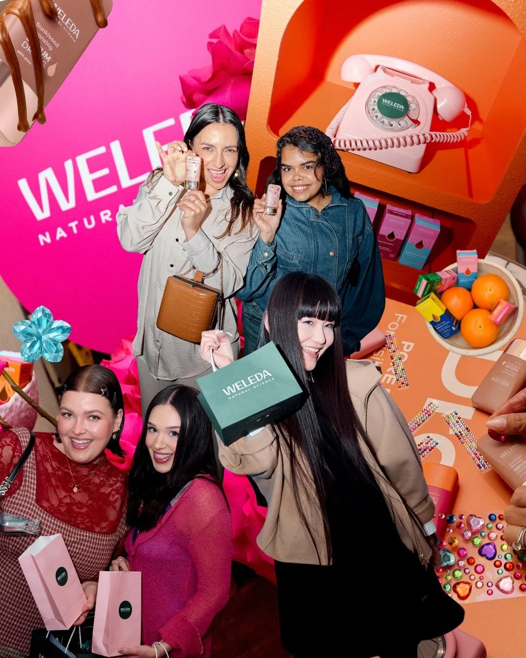 Drop it! Mix it! Boost it! 💧💗

Swipe to see the details from the launch of @weledaaustralia new Serum Booster Drops.

From the colourful styling and product displays to cocktails, music and a room filled with wonderful guests ✨