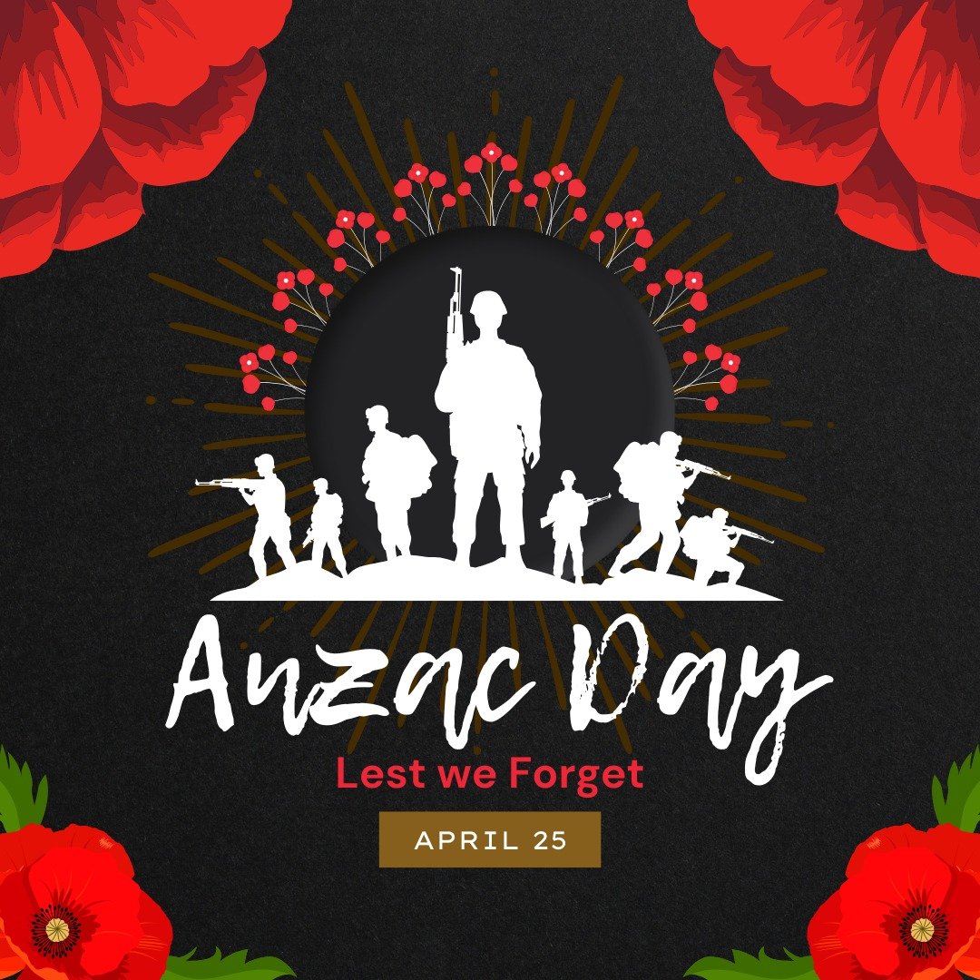 In the going down of the sun,  we will remember them.  To all our veterans, who have served or who are serving, we thank you for your service. 

#ANZAC #ANZACSpirit #anzacday2024 #remember  #thankyouforyourservice #wewillrememberthem