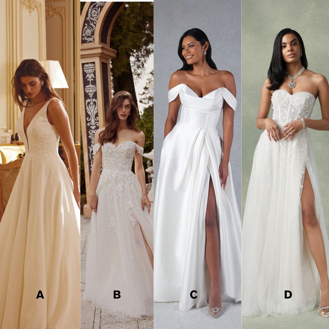 A- Line gowns are popular right now. Tell us in the comments which one stands out for you? All these dresses are available at the Brunswick store to try on. 

#justinalexanderdress #missbellabrunswick #melbournebrides