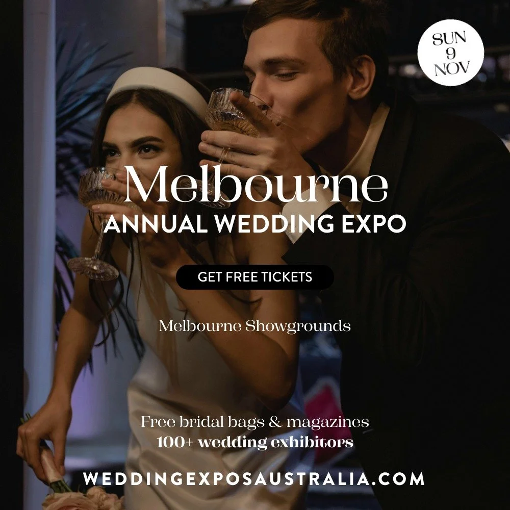 Don't forget we will be at Melbourne Showgrounds tomorrow, for the Melbourne Wedding and Bride Expo, showcasing our @justinalexander range! 

Ensure to pre-purchase your tickets to avoid missing out. We look forward to meeting all you Beautiful peopl