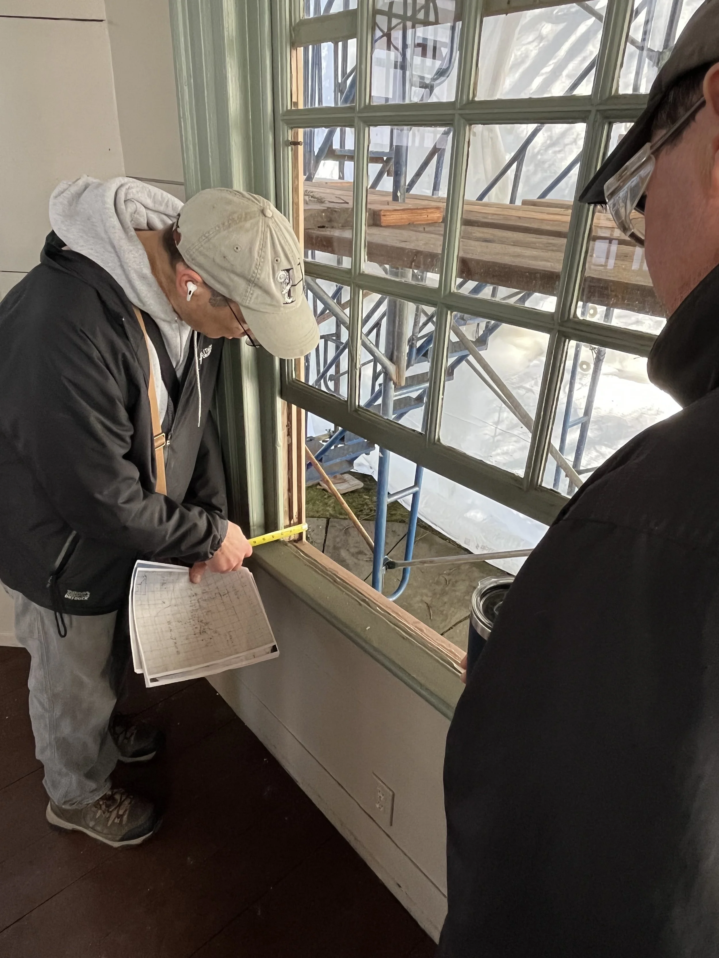 interior window getting fixed
