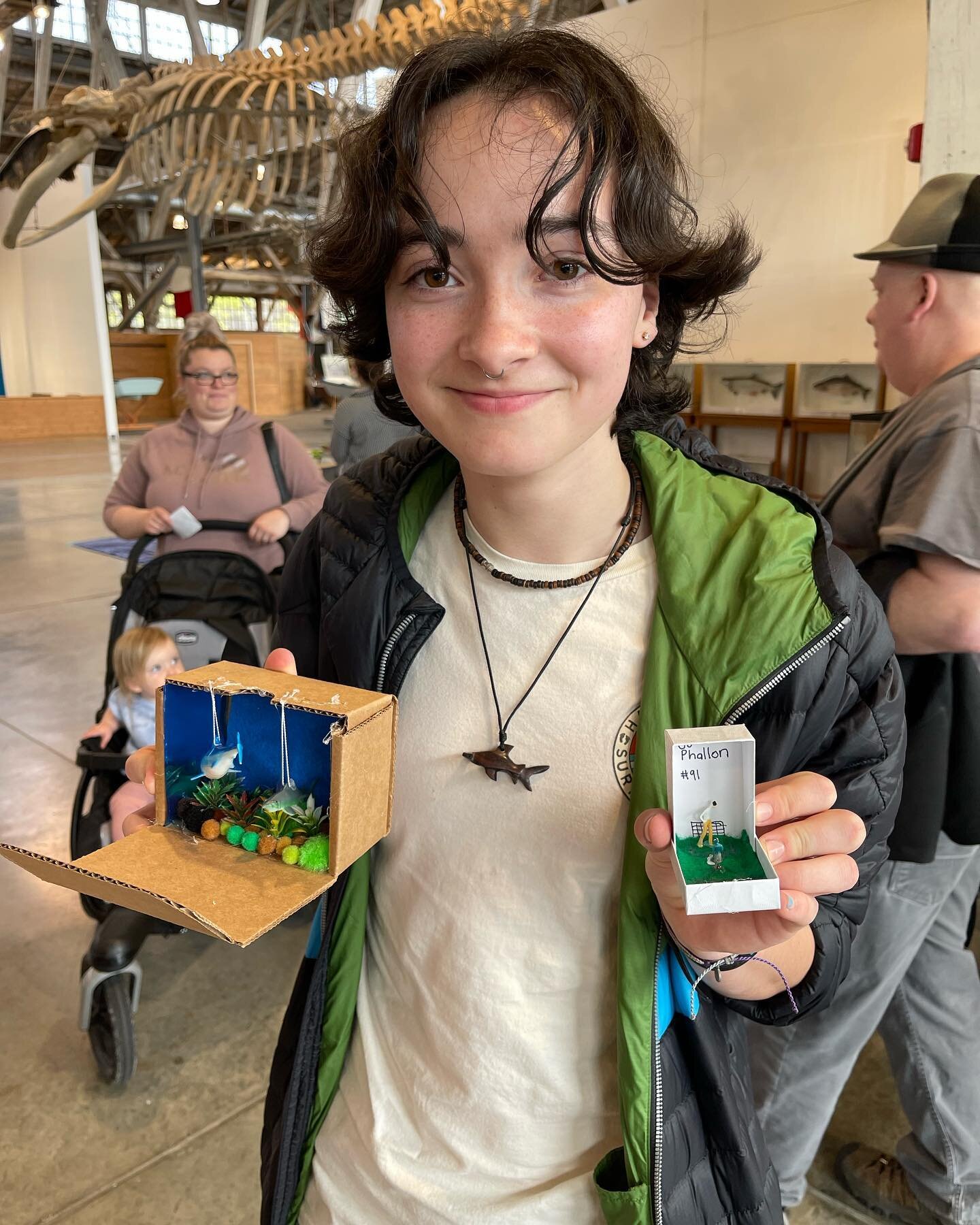 @fosswaterwayseaport invited us to bring our not-a-box activity to help them celebrate Earth Day on the last third Thursday!

Enjoy the photos of some of the creative projects that were produced! 

Attendees had a great time building dioramas, learni