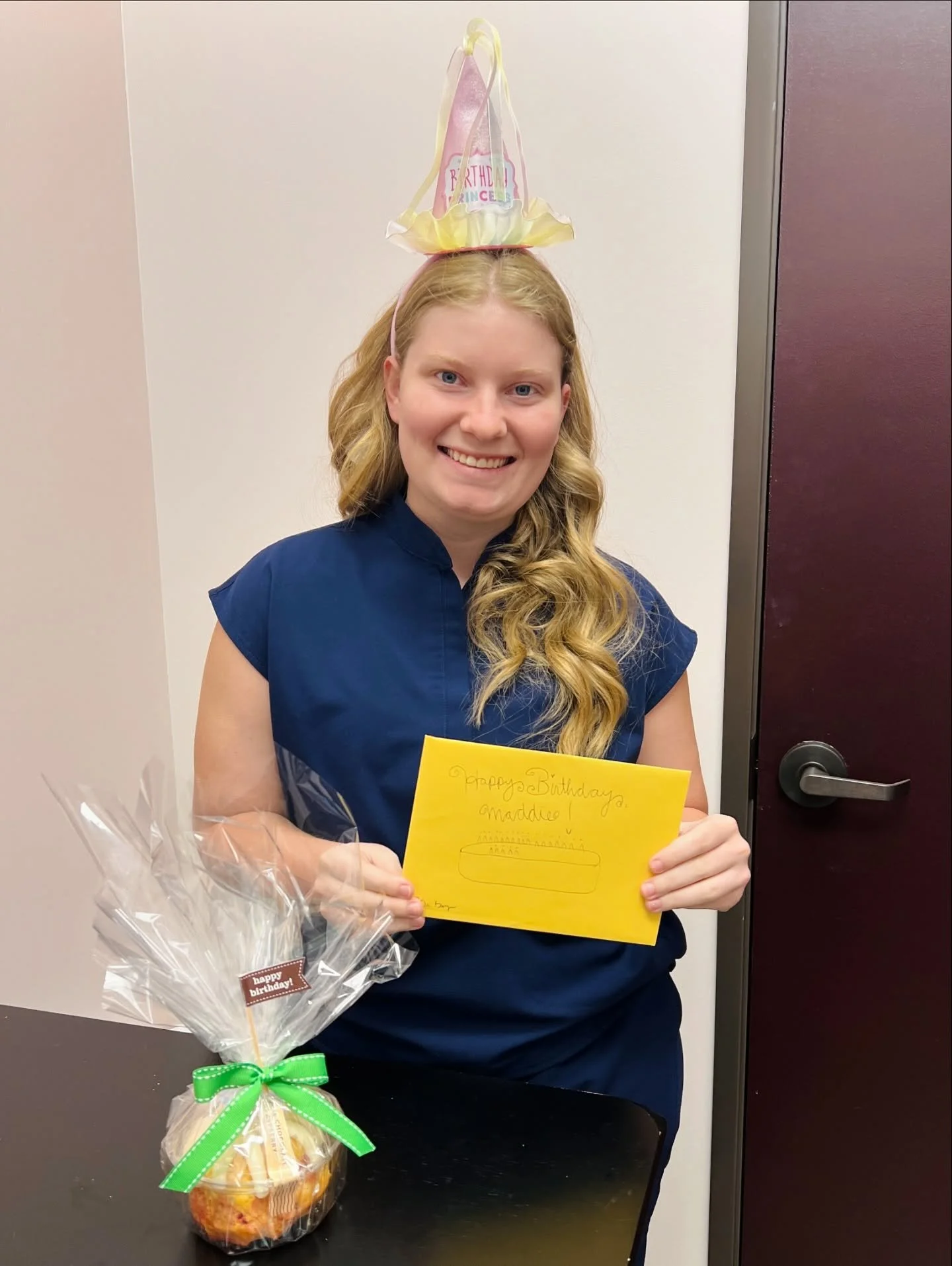 Happy birthday to our magnificent Maddie! We are grateful for you and hope you have a beautiful day! 🎂💗🥰🎈