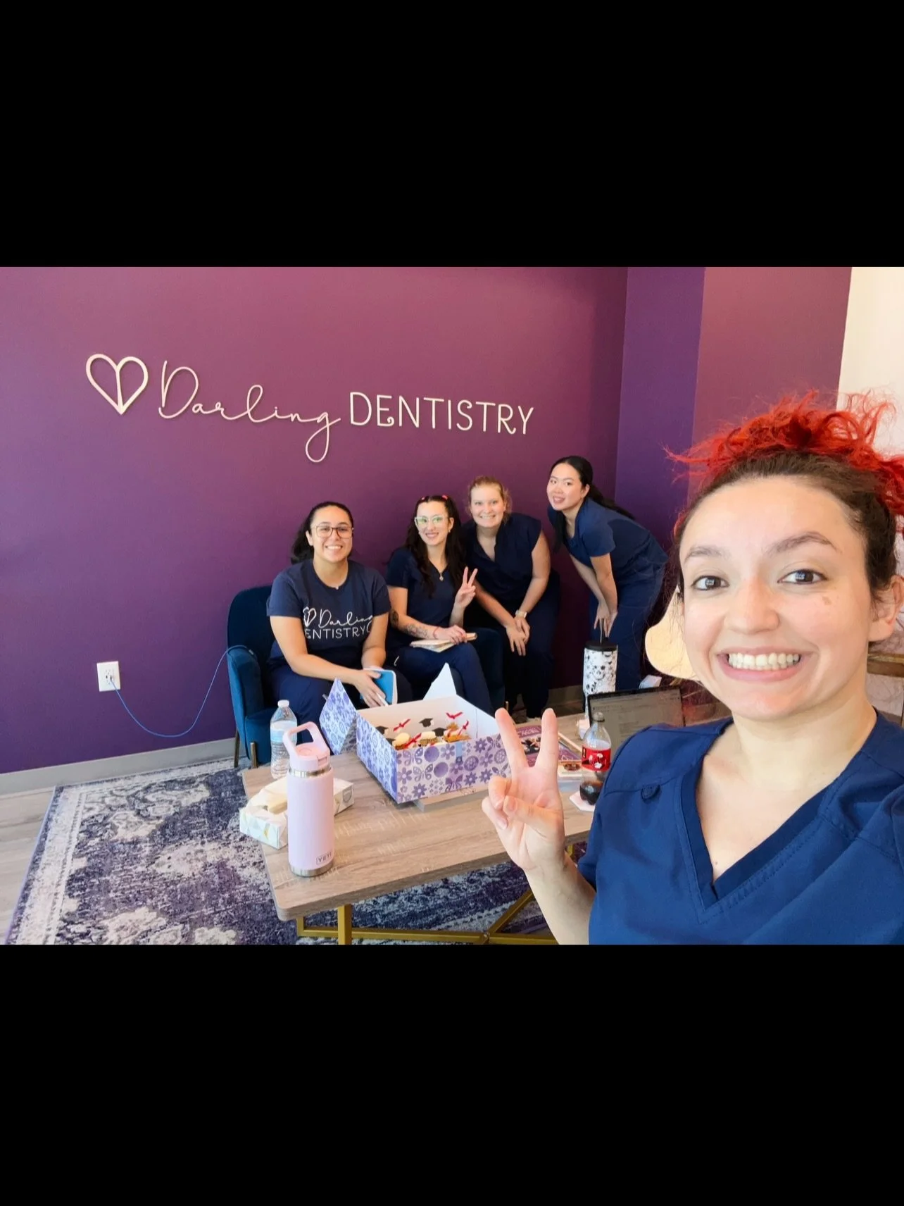 I am so grateful the whole team was able to come together for a team meeting (our assistants work different days of the week)! 🥰 
We are so proud of Miranda who graduated this past weekend with her bachelor&rsquo;s degree! 👩&zwj;🎓🥳🎉 She is aspir