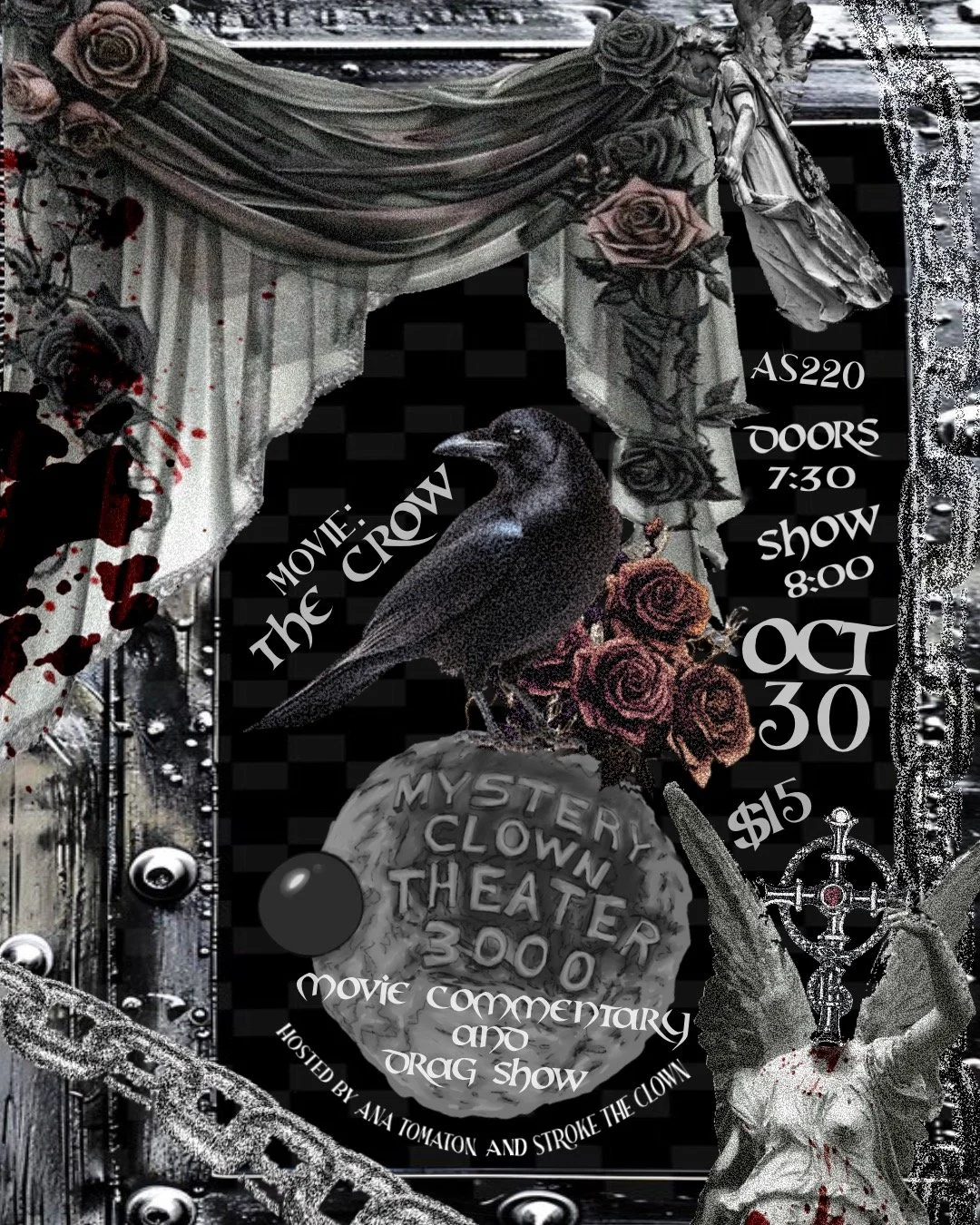 Mystery Clown Theater 3000 presents: THE CROW
