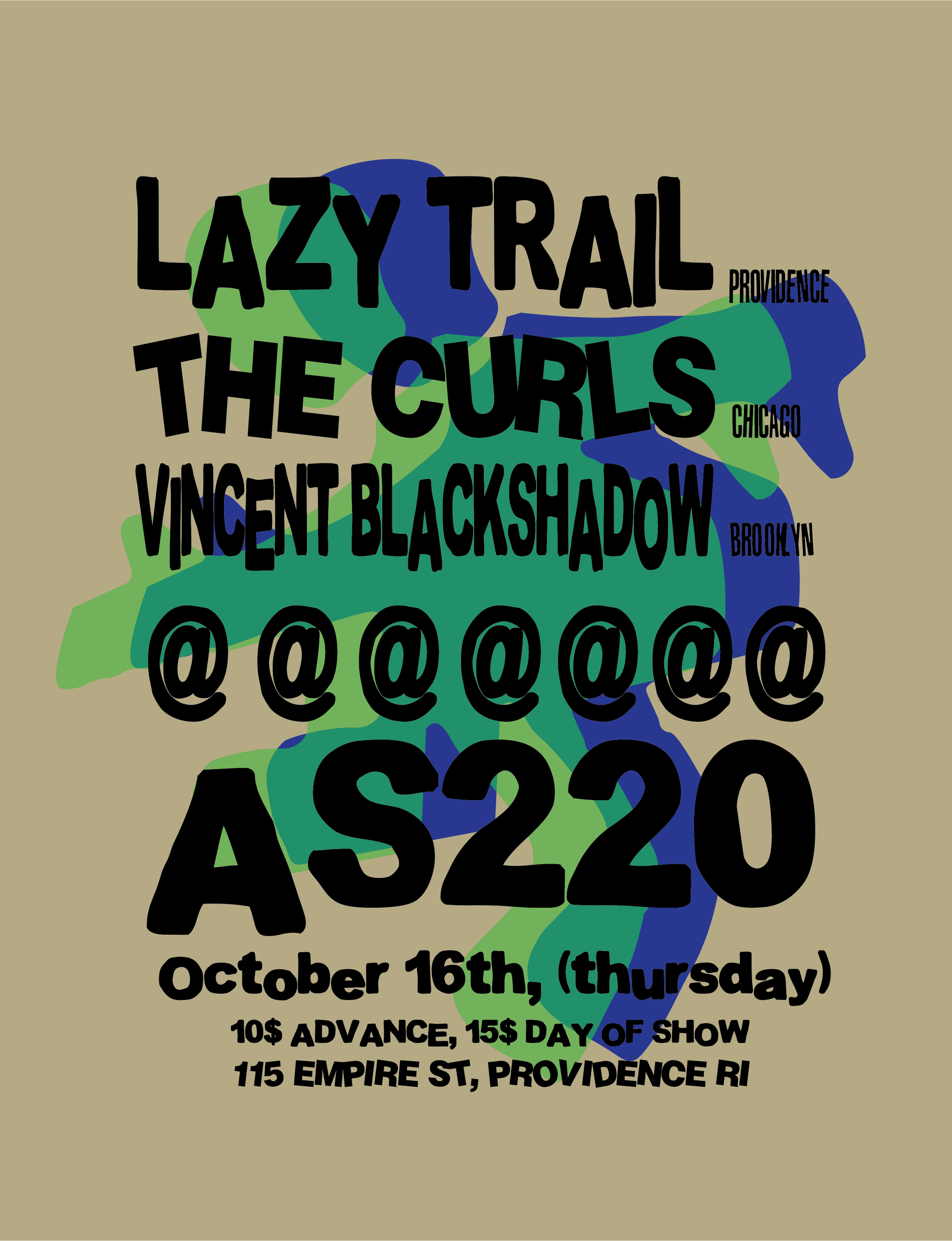 The Curls + Lazy Trail + TERRACE