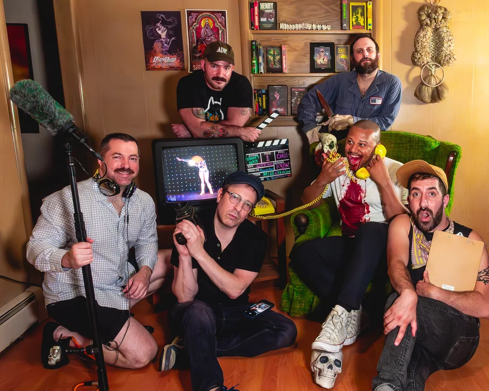 Top: M. Ahern, B. Perras-Sanchez. Front: R. Miller, K. Bowden, W. Gonsalves, C. Dalpe