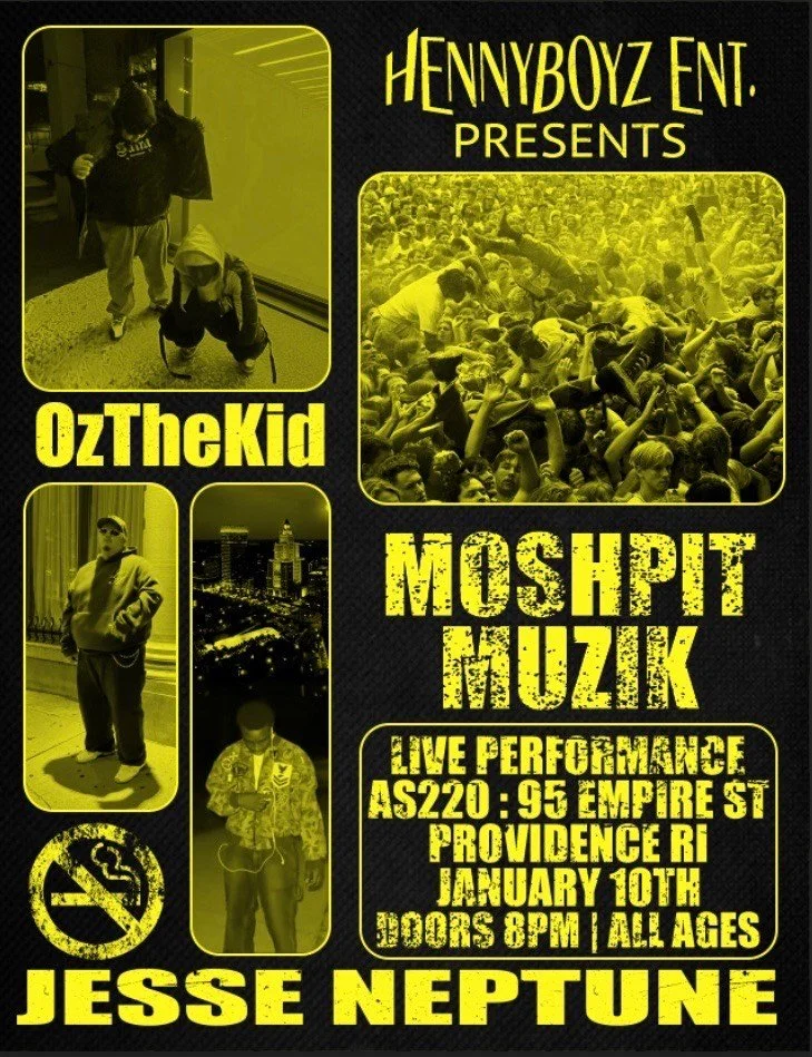 Jesse Neptune + Moshpit Muzik + OzTheKid