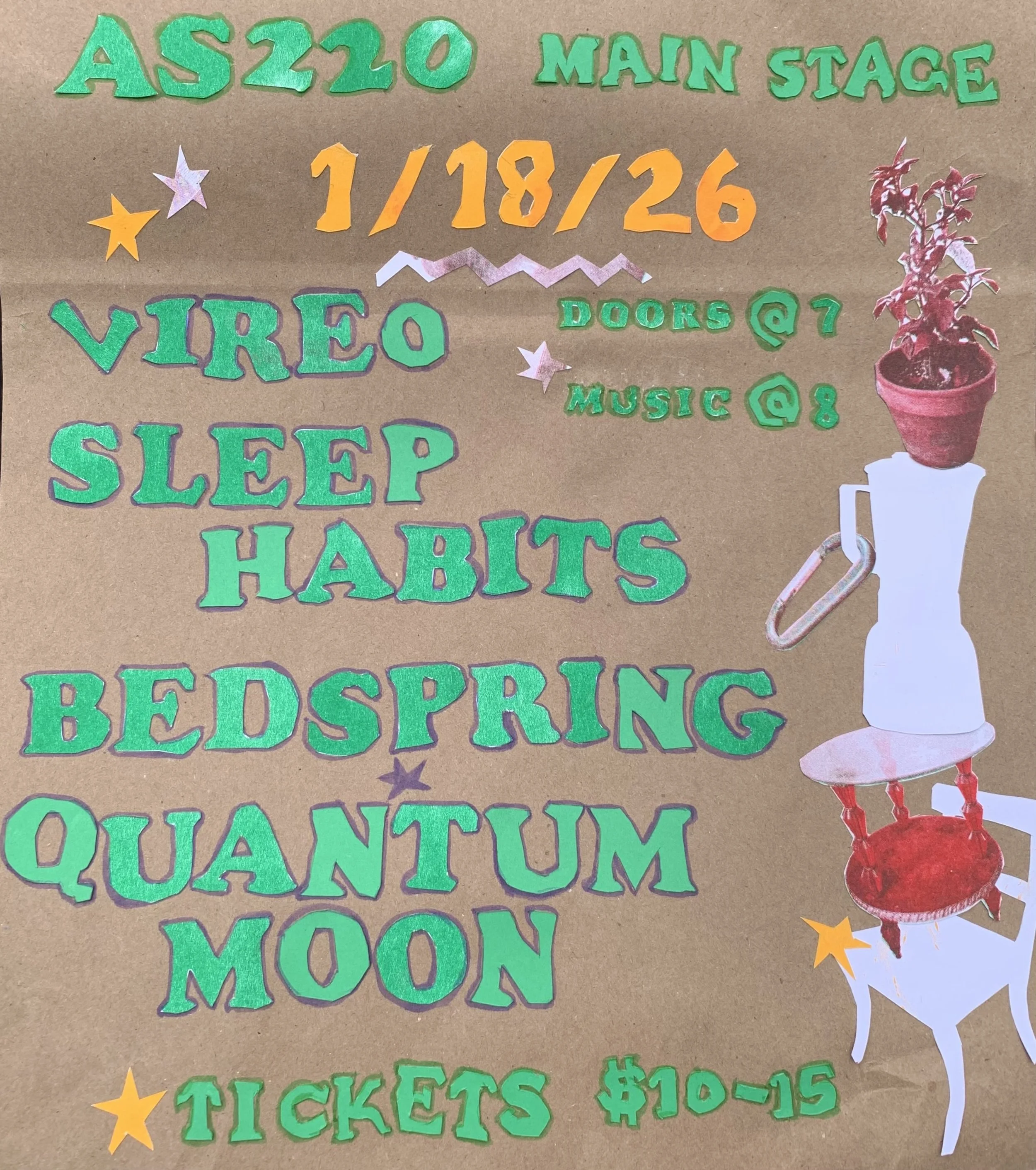 Vireo + Sleep Habits + Bedspring + Quantum Moon