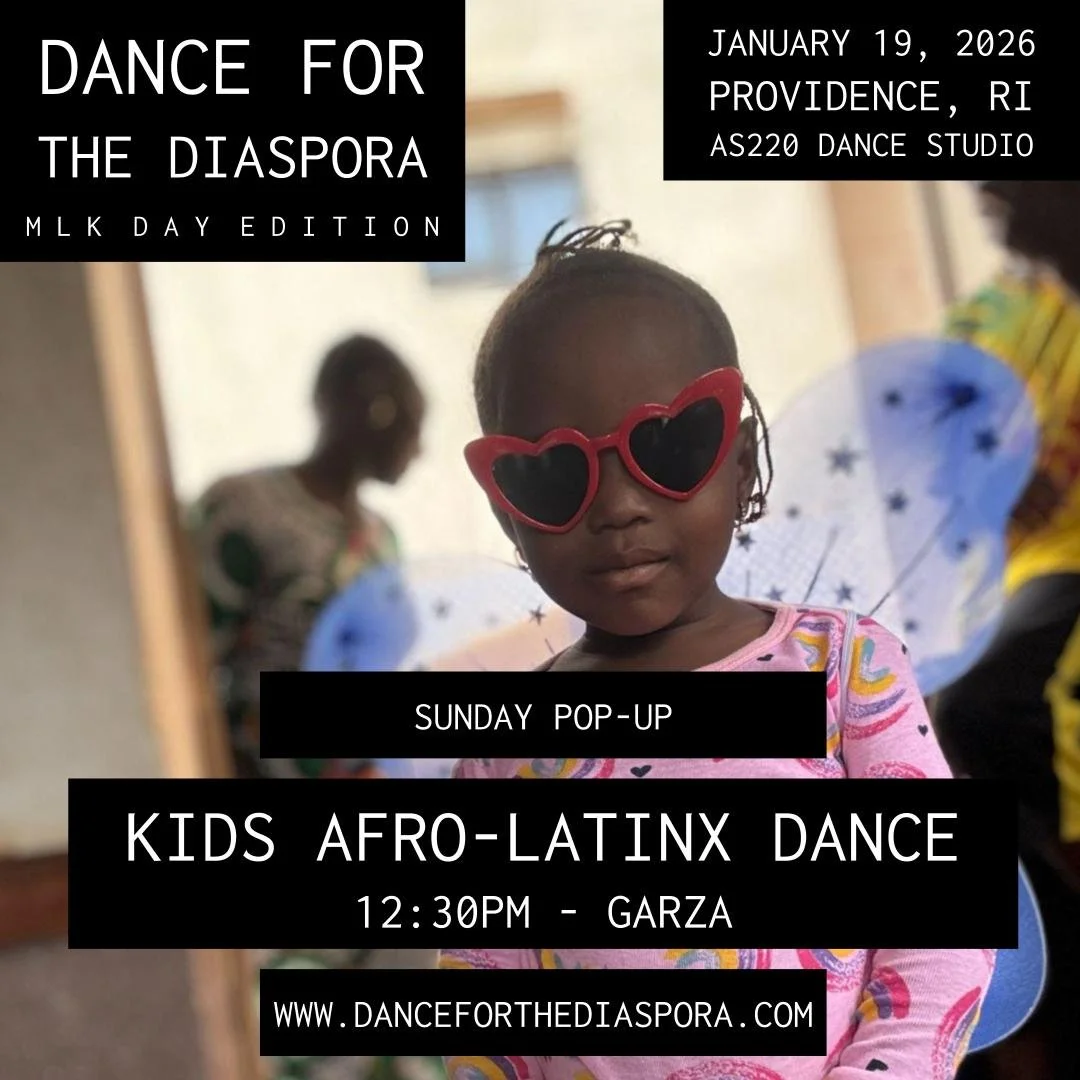 Sunday Pop-up: Dance for the Diaspora - Kids Afro-Latinx Dance Workshop