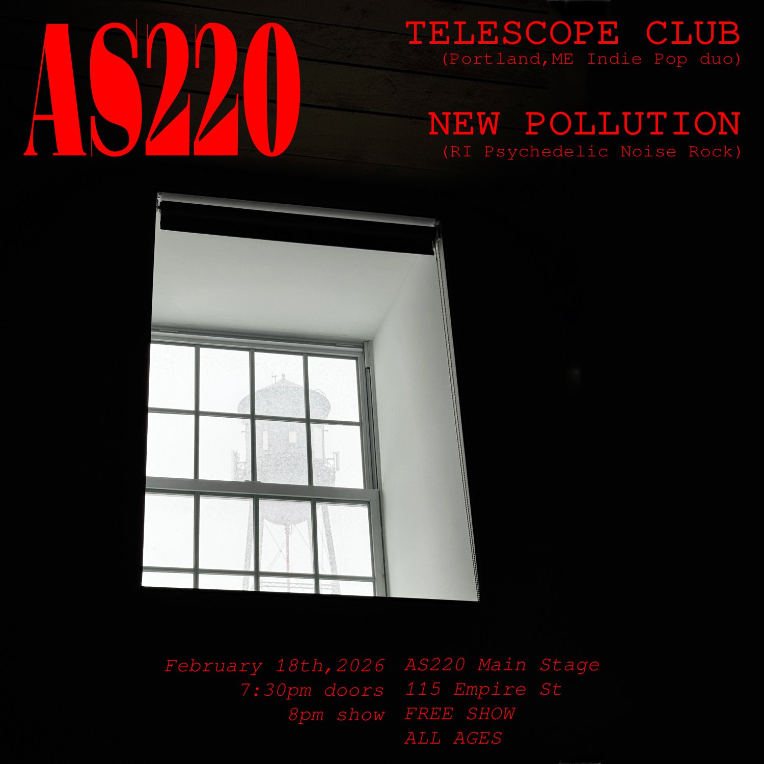 FREE - Telescope Club + The New Pollution