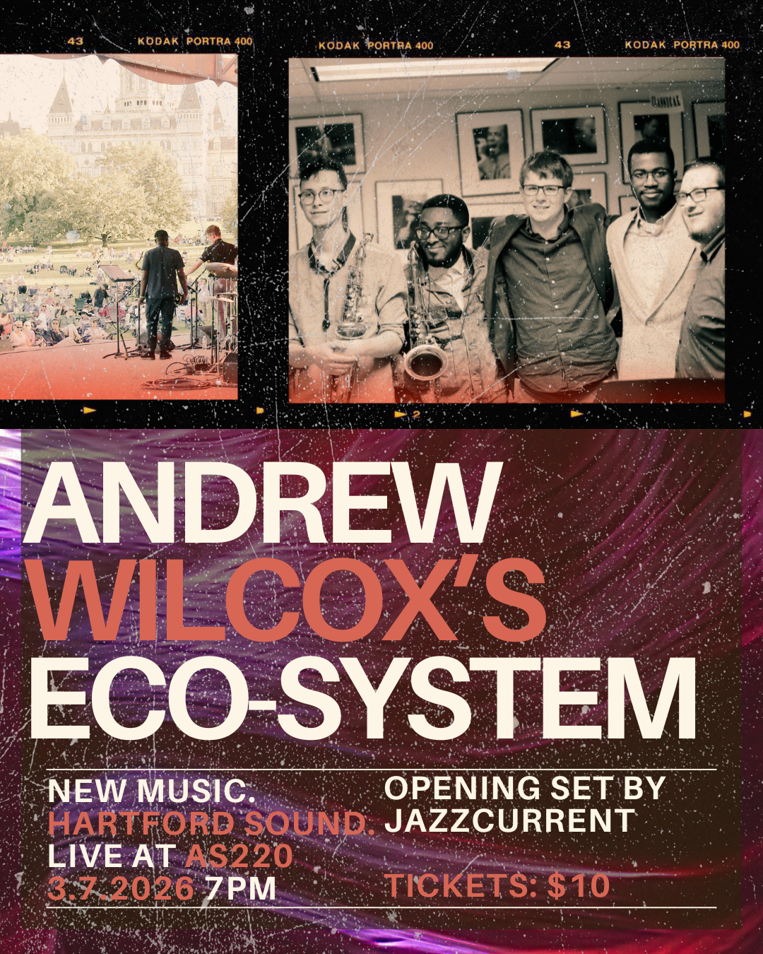 Andrew Wilcox's Eco-Systems + JazzCurrent