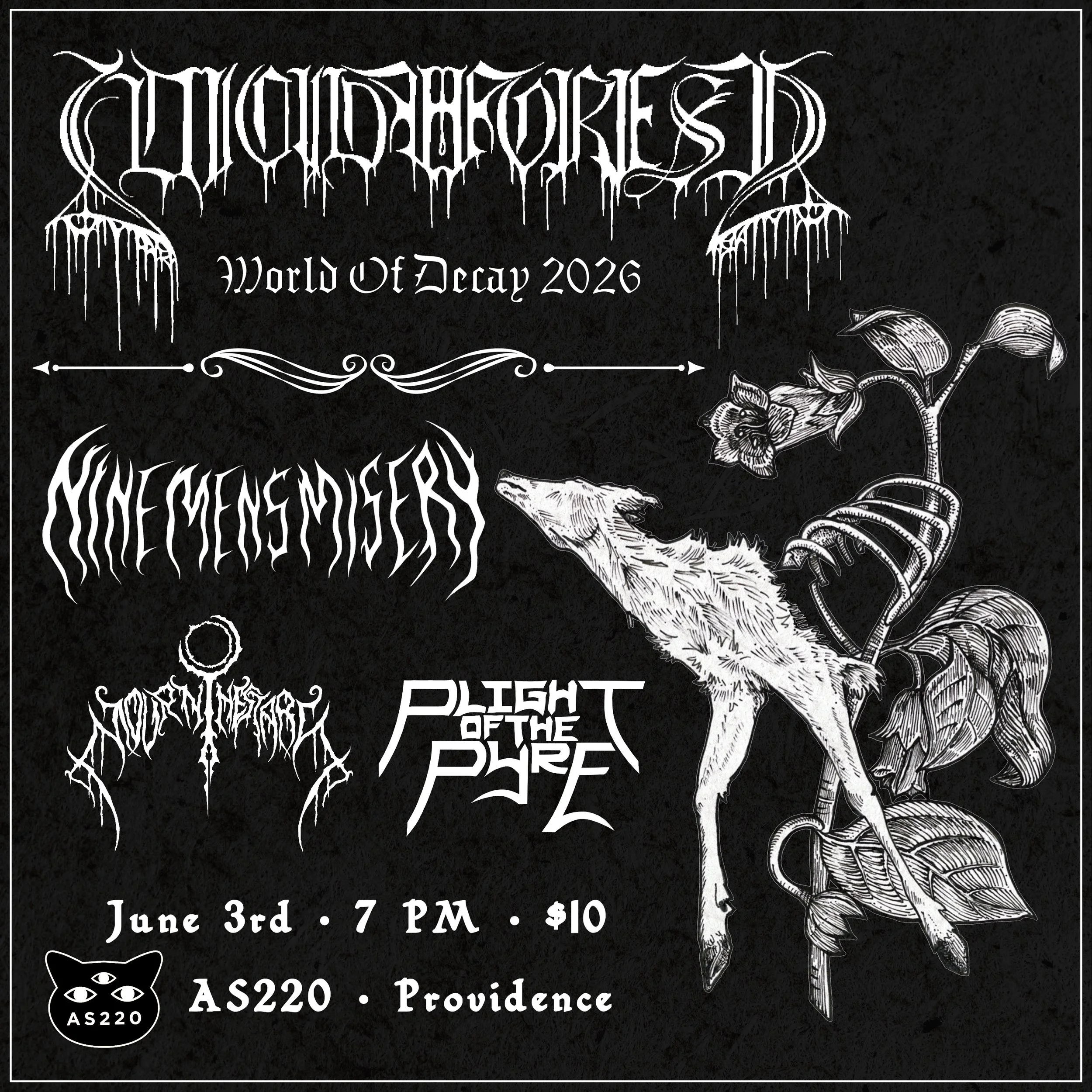 Suicide Forest + Nine Men's Misery + Mourn the Stars + Plight of the Pyre