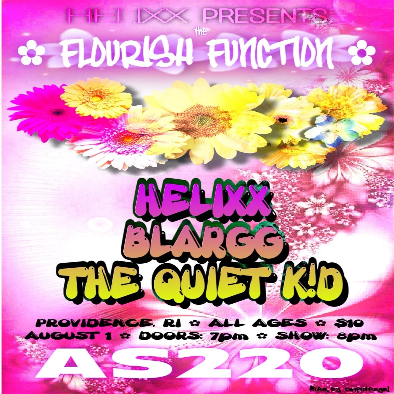 HELIXX + Blargg + the quiet k!d
