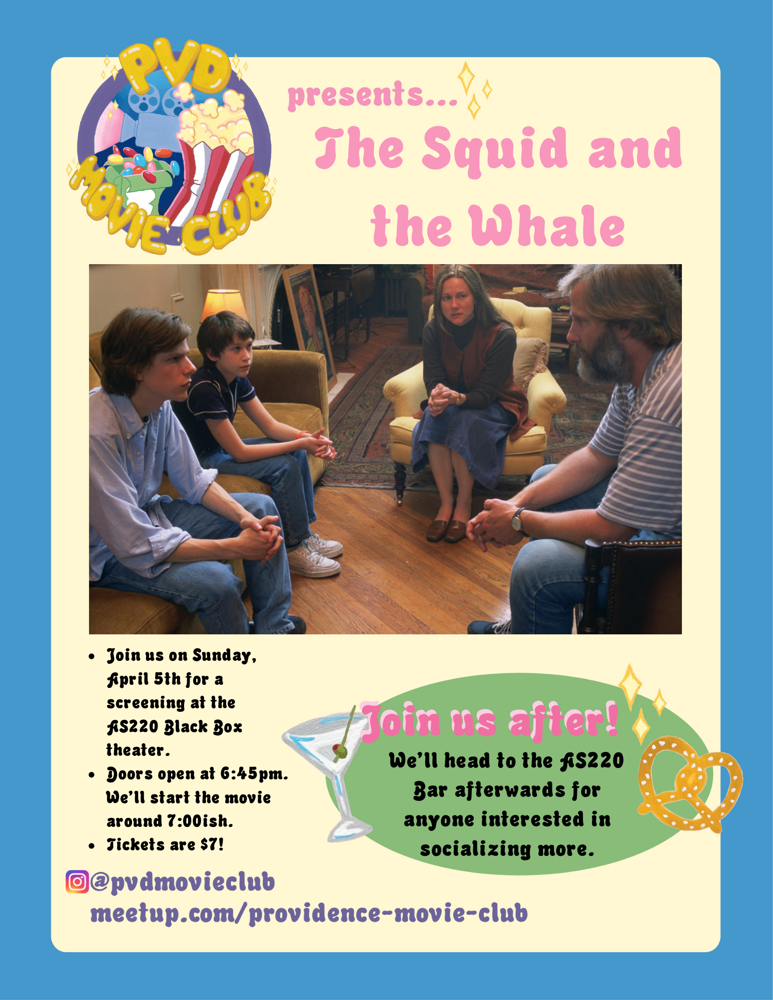 PVD Movie Club presents: The Squid and the Whale