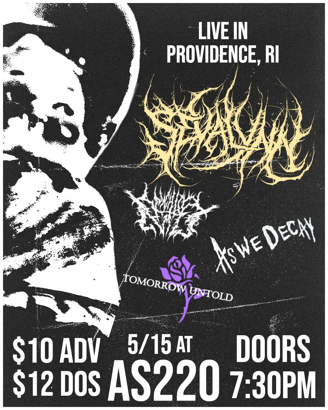 Sevalynn + As We Decay + Tomorrow Untold + Wichita Pete