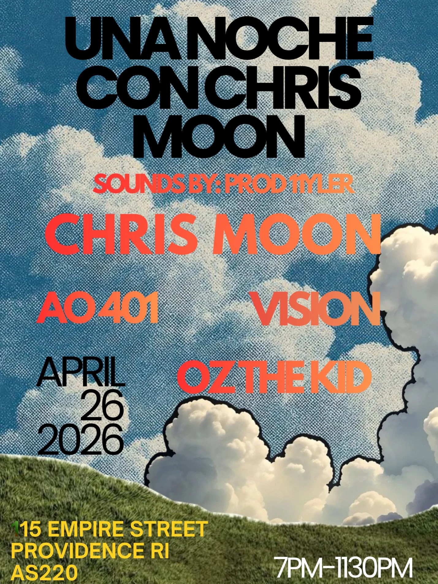 FREE SHOW - UNA NOCHE CON CHRIS MOON