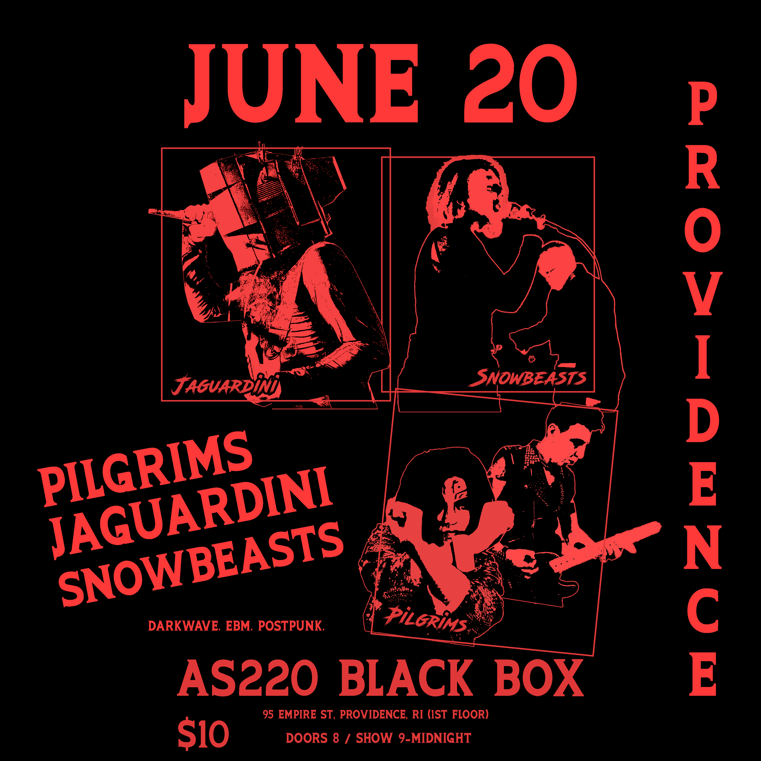 Pilgrims + Snowbeasts + Jaguardini