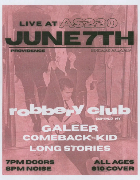 Robbery Club + Galeer + Comeback the Kid + Long Stories