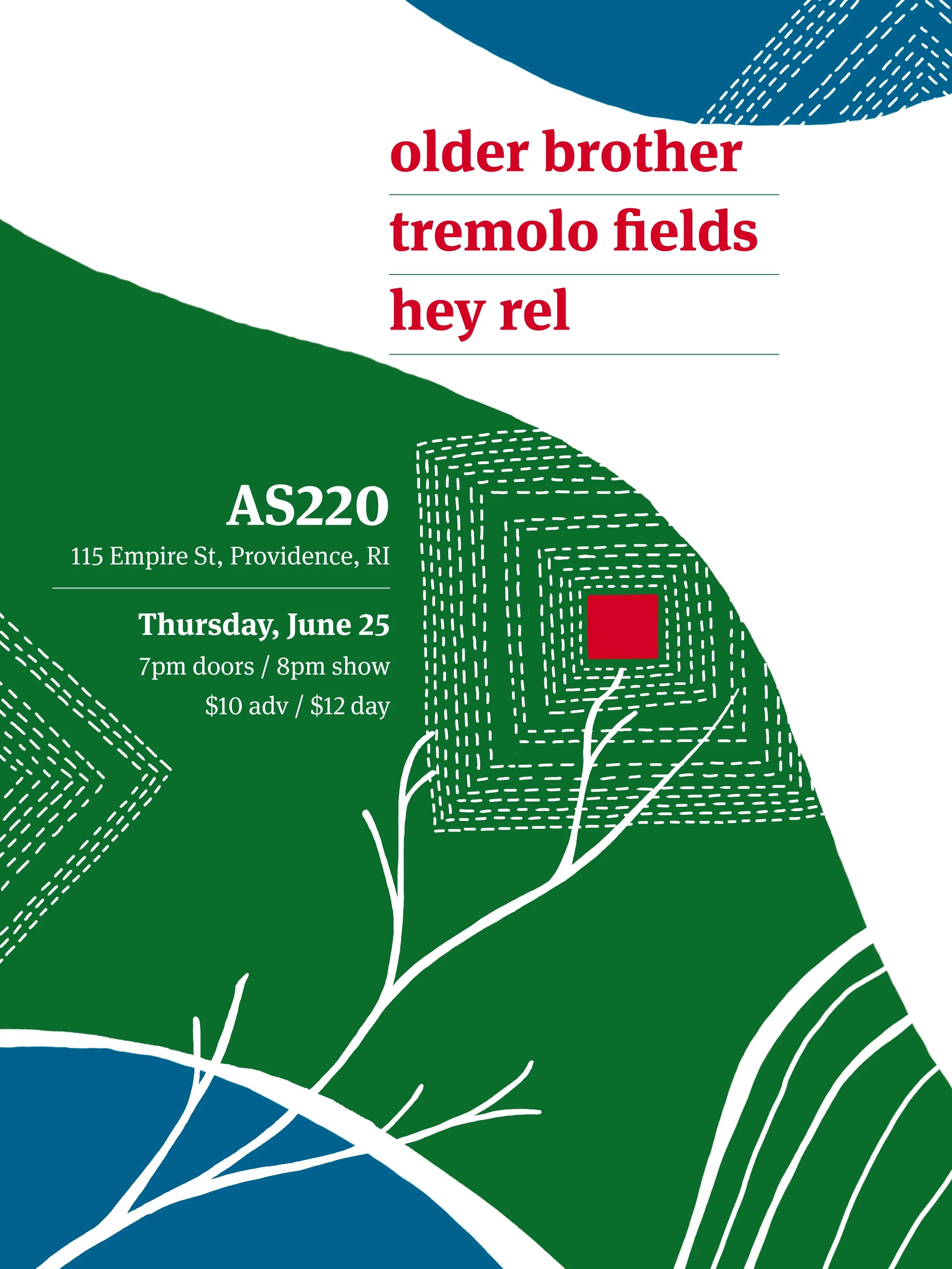 Older Brother + Tremolo Fields + Hey Rel
