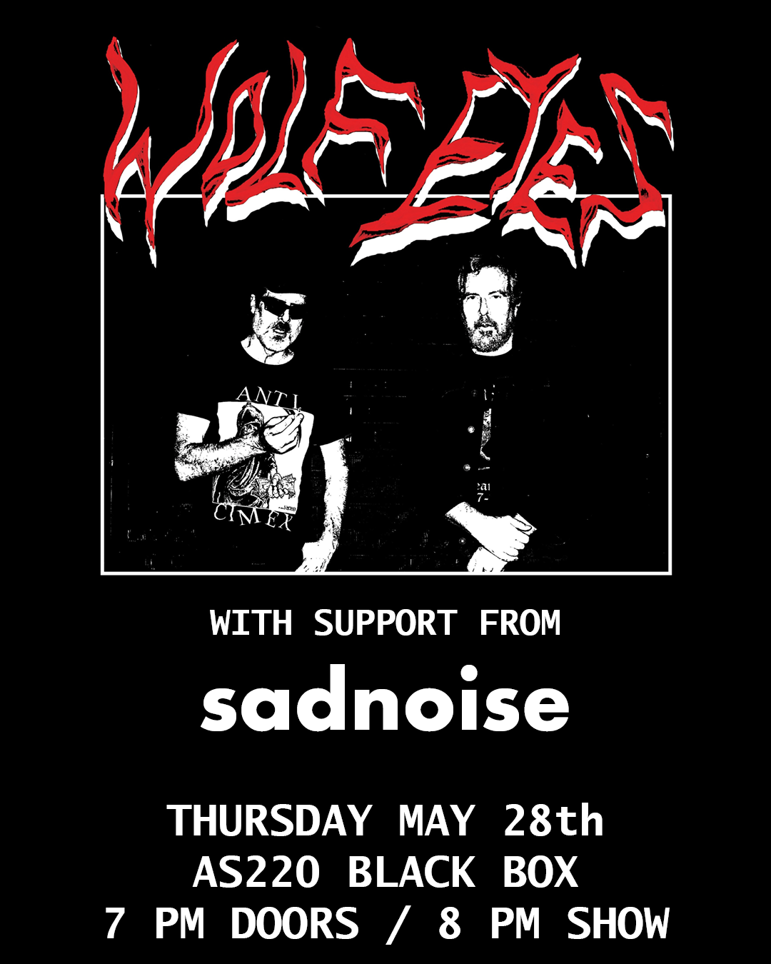 Wolf Eyes + sadnoise