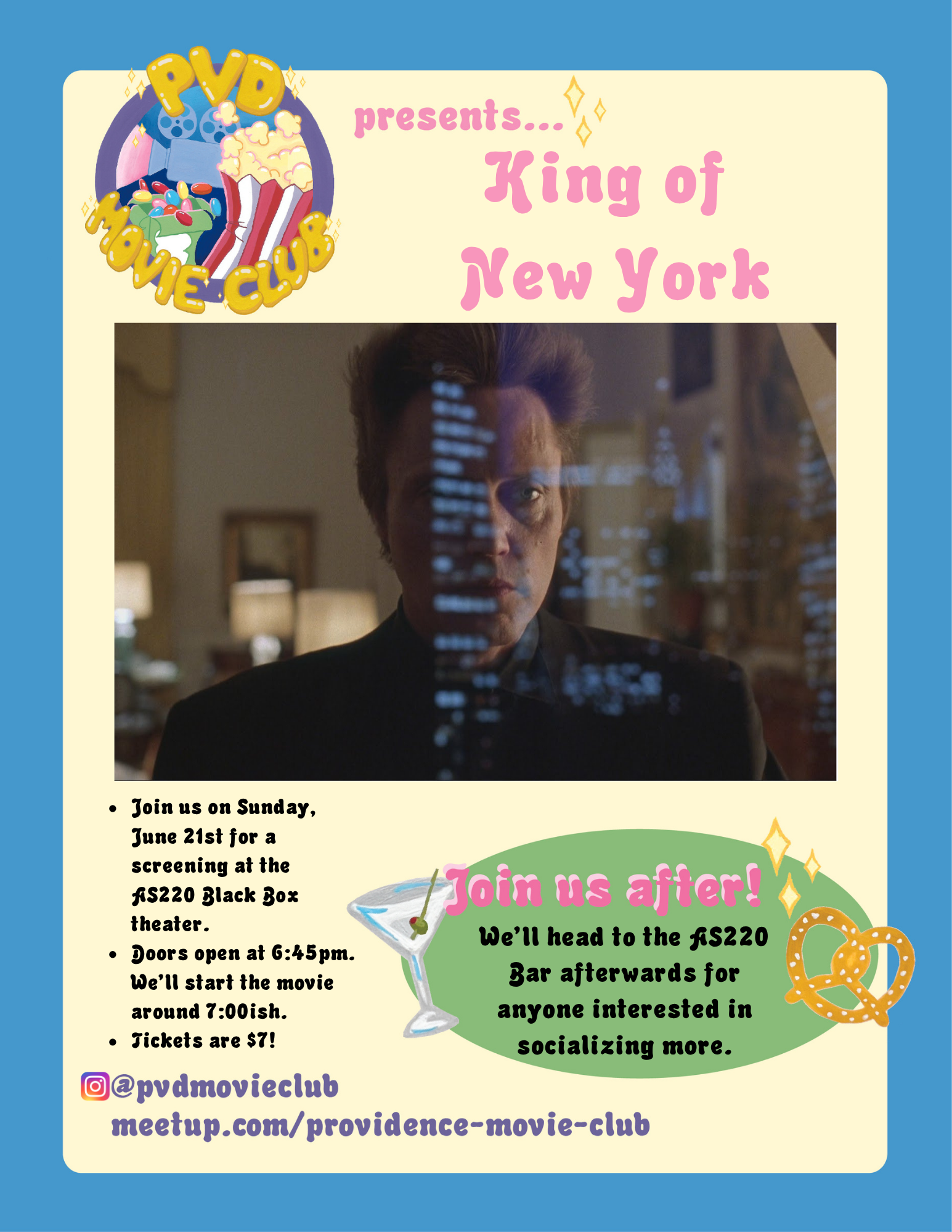 PVD Movie Club presents: King of New York