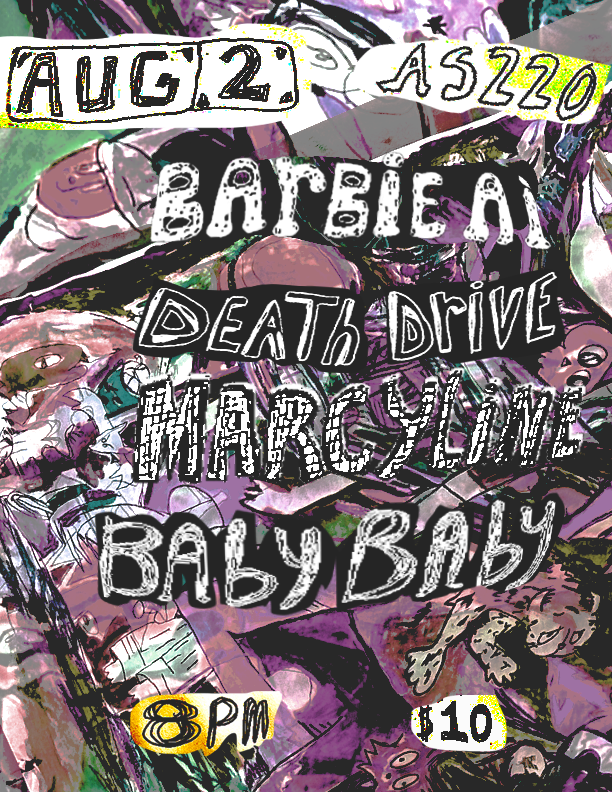 Barbie AI + Death Drive + Marcyline + Baby Baby