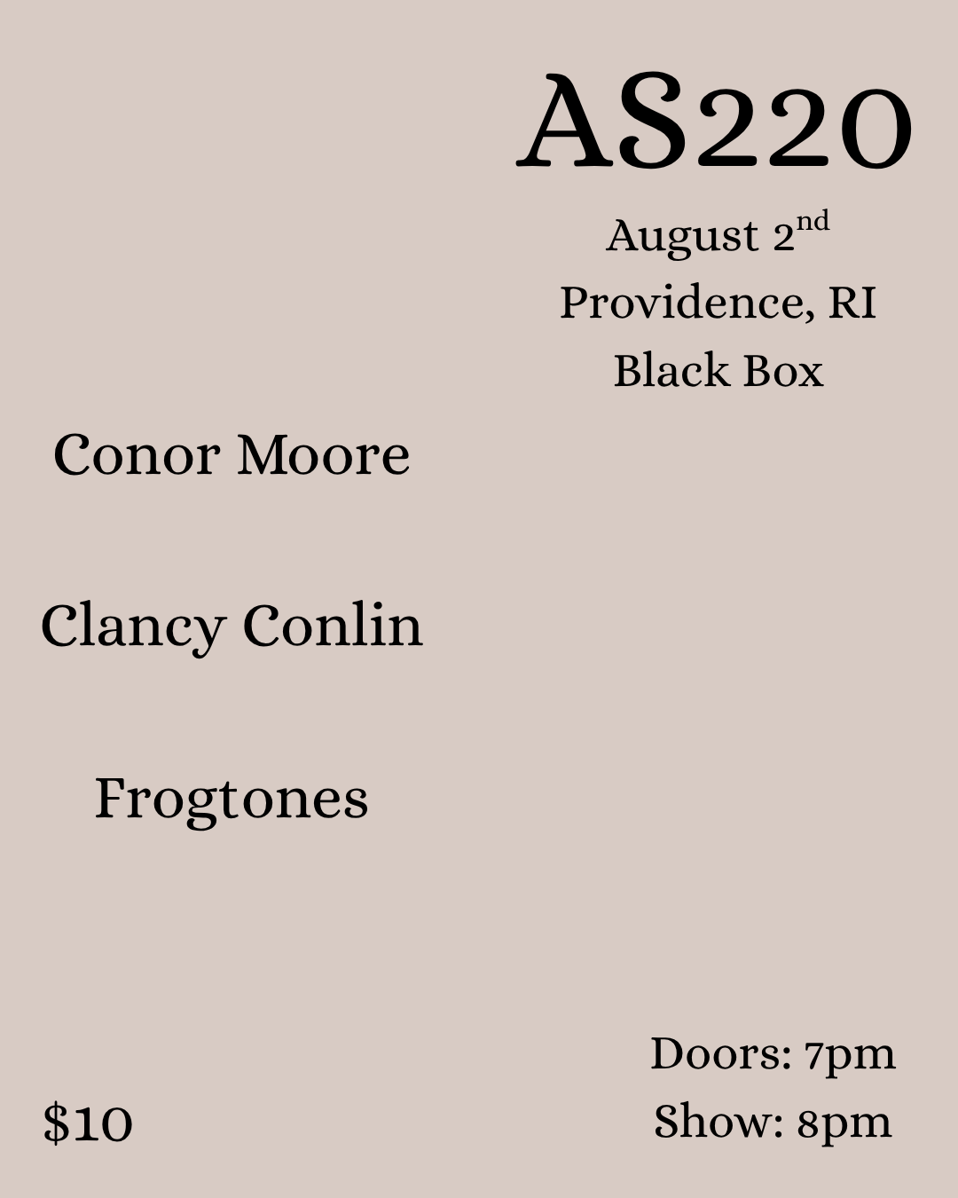Conor Moore + Clancy Conlin + Frogtones