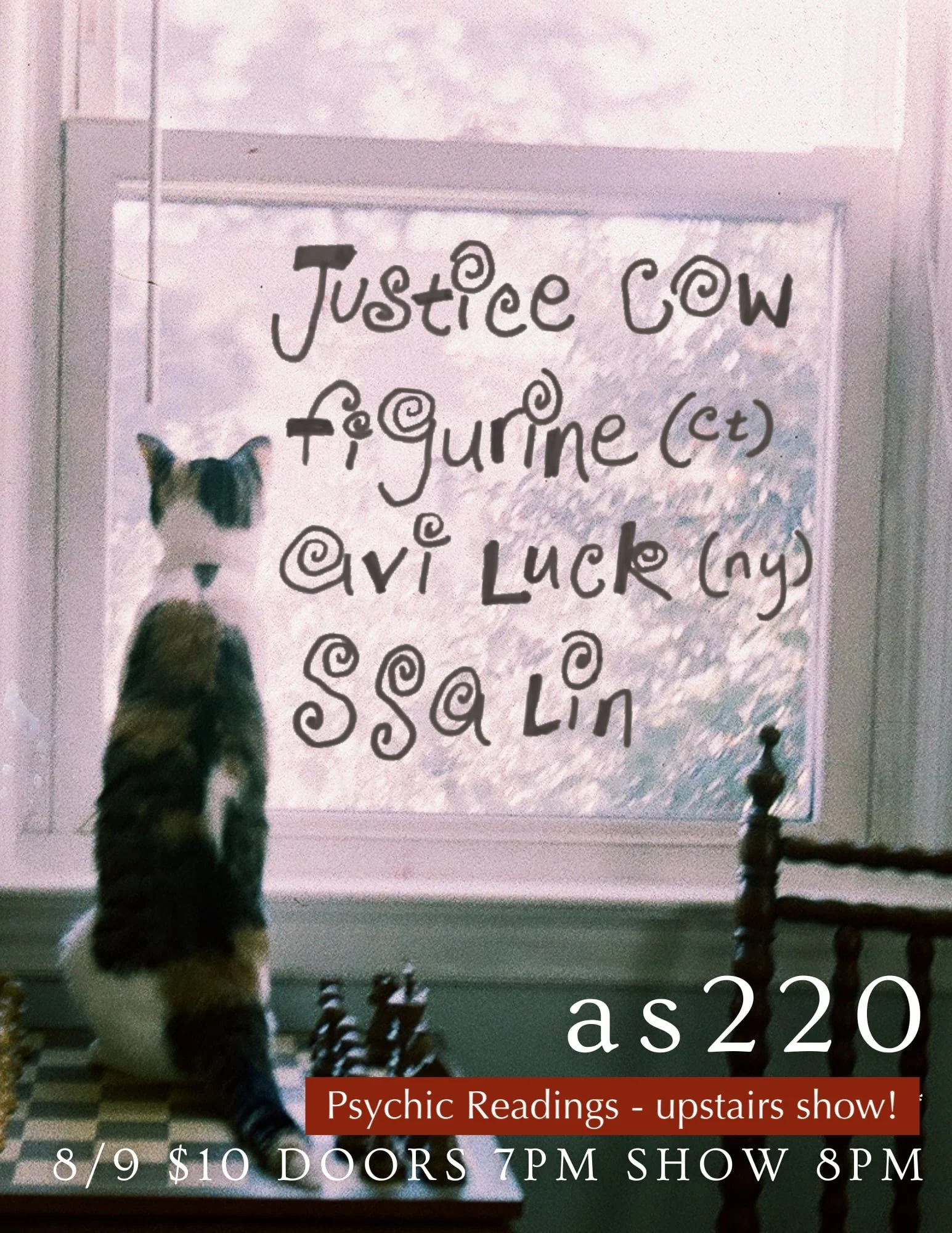 Justice Cow + Figurine + Avi Luck + ssa lin