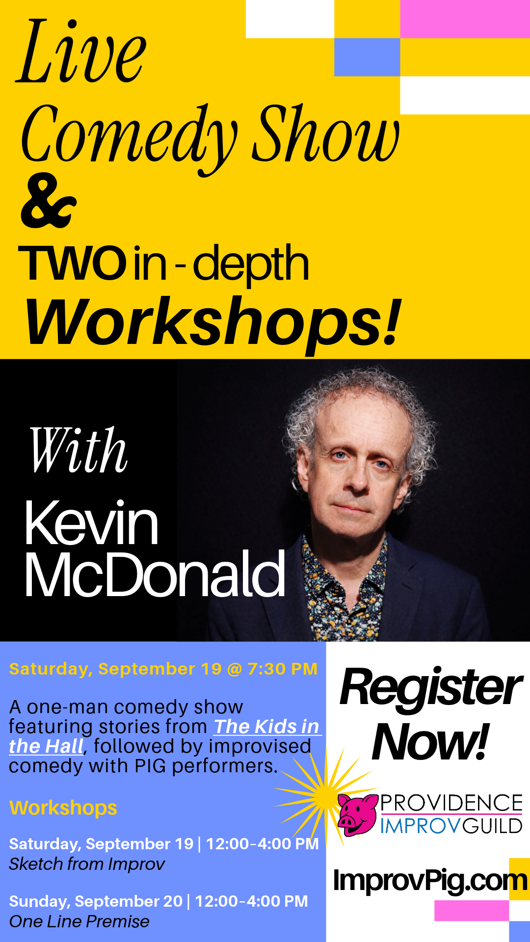 Providence Improv Guild presents: Kevin McDonald