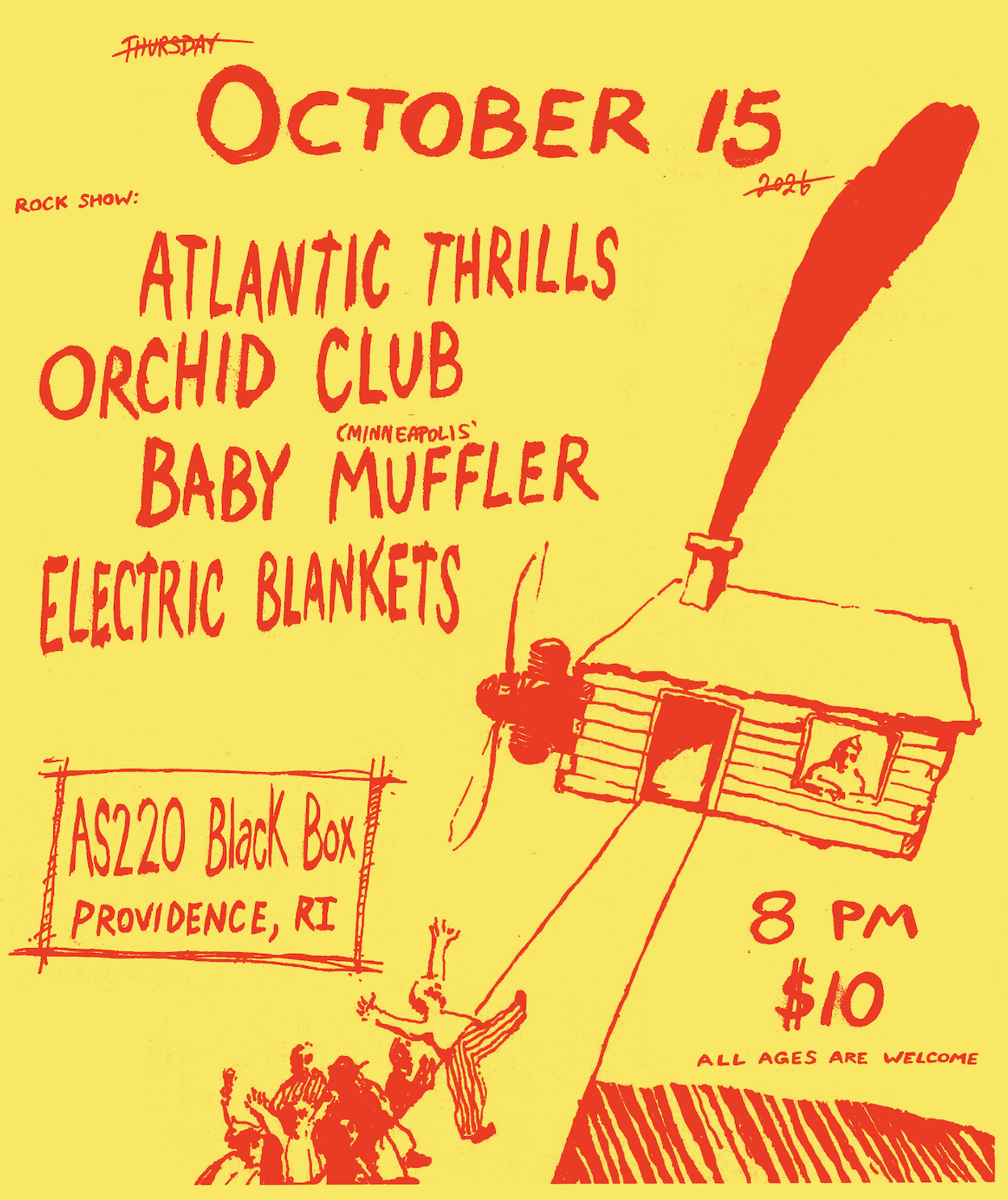 Atlantic Thrills + Orchid Club + Baby Muffler + Electric Blankets