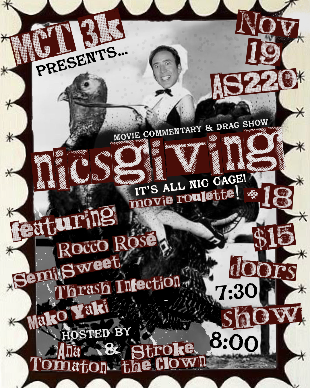 MCT3000 Presents: NICSGIVING