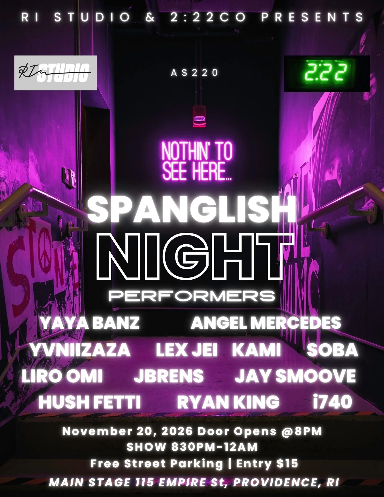 SPANGLISH NIGHT