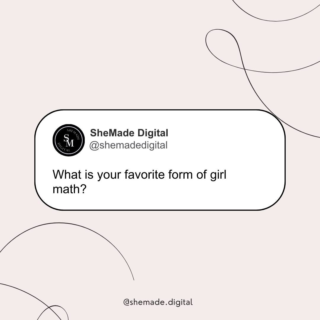 Girl math is superior 😤 What's your favorite form?
.
.
.
#girlmath #womenofcolor #genz #genzhumor #genzmemes #relateable #money #moneyqueen #budgeting #finance #woc #browngirls #overspending