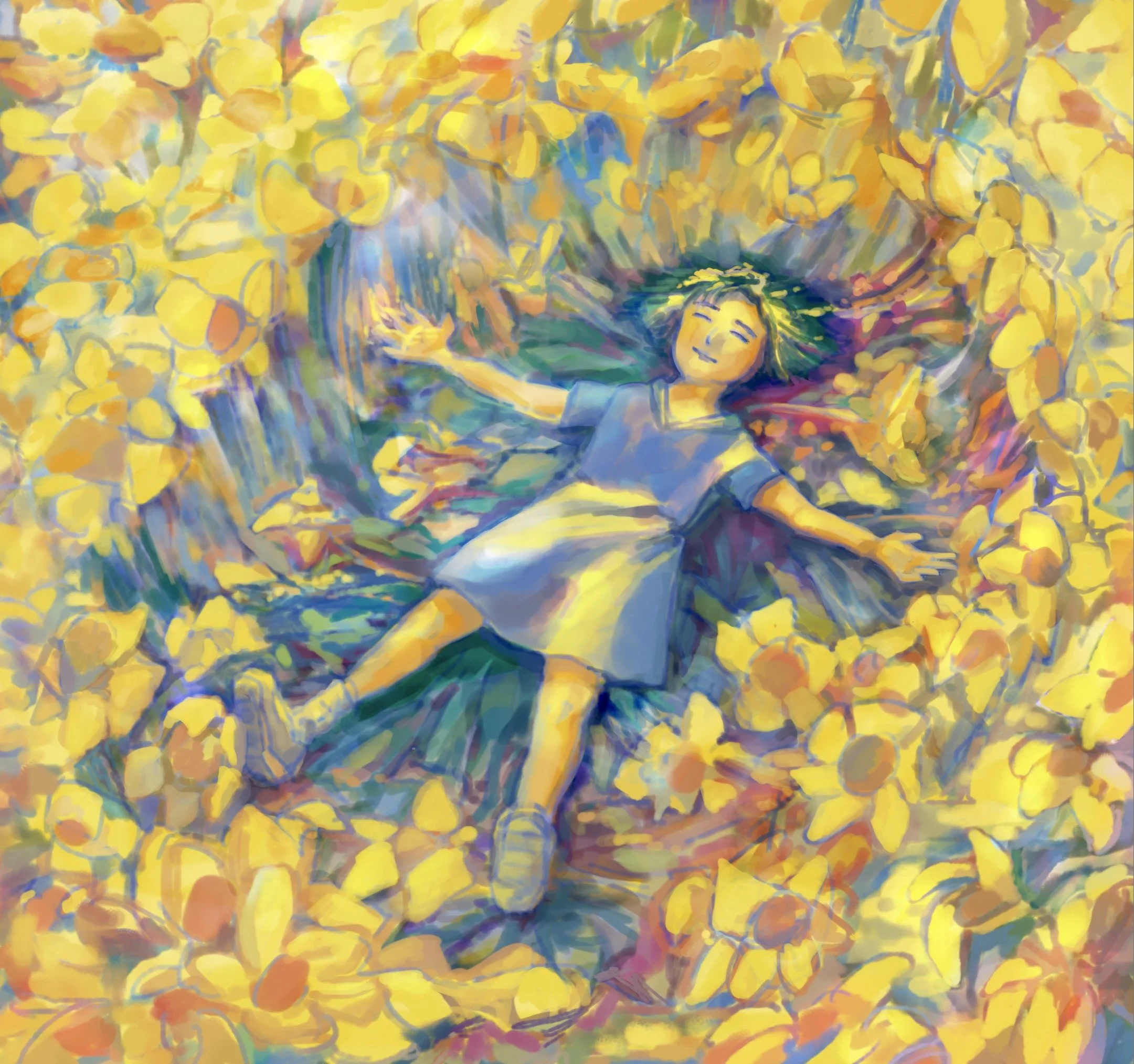 Sunflower (Original Art)